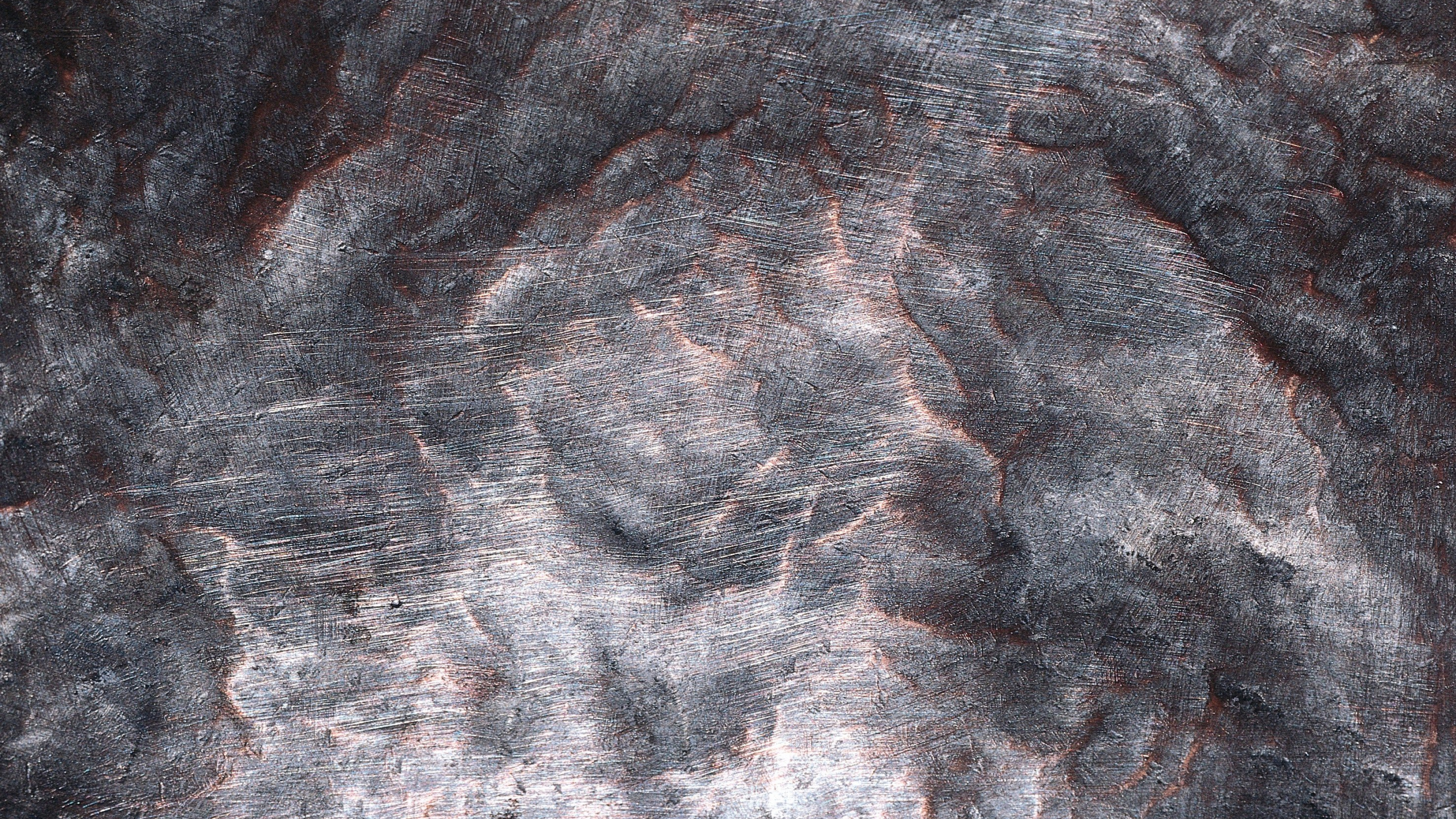 Обои металл, рок, геология, узор, железо в разрешении 2560x1440