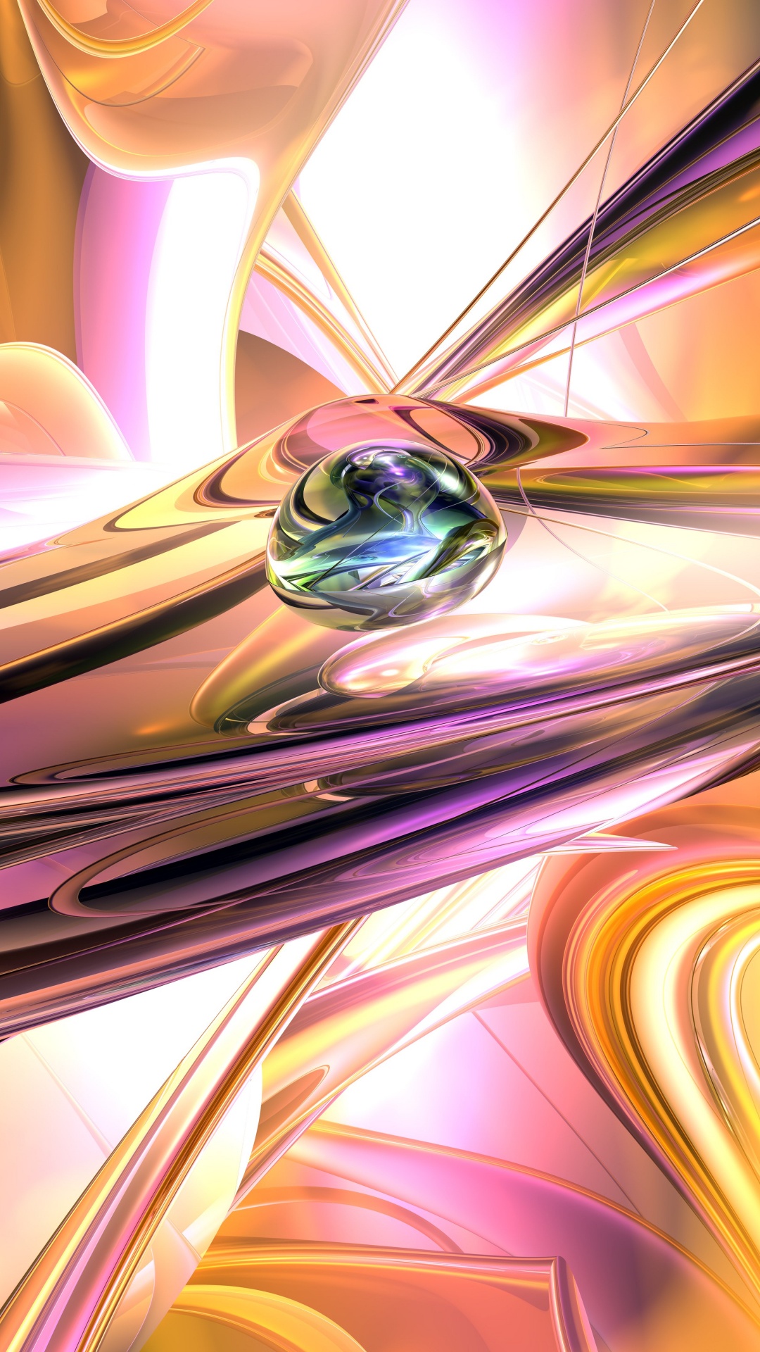 Обои фрактальное искусство, аниме, графика, арт, искусство в разрешении 1080x1920