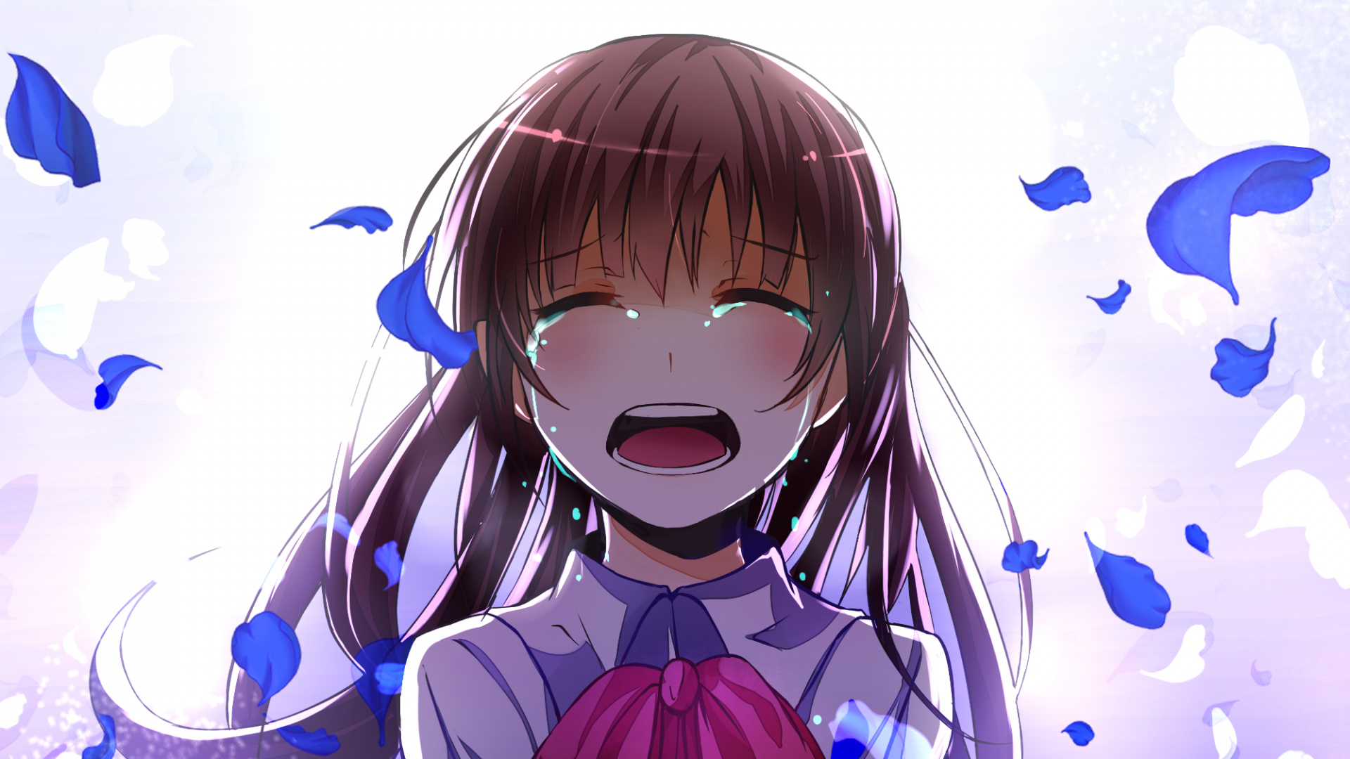 Обои аниме, Манга, мультфильм, Фиолетовый, пурпур в разрешении 1920x1080