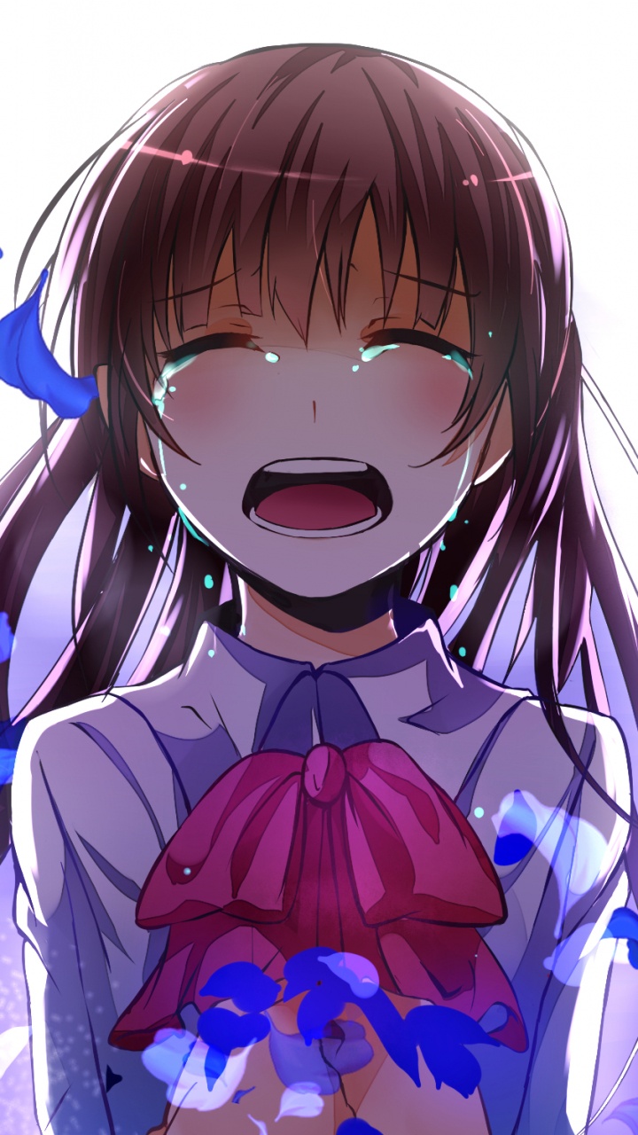 Обои аниме, Манга, мультфильм, Фиолетовый, пурпур в разрешении 720x1280