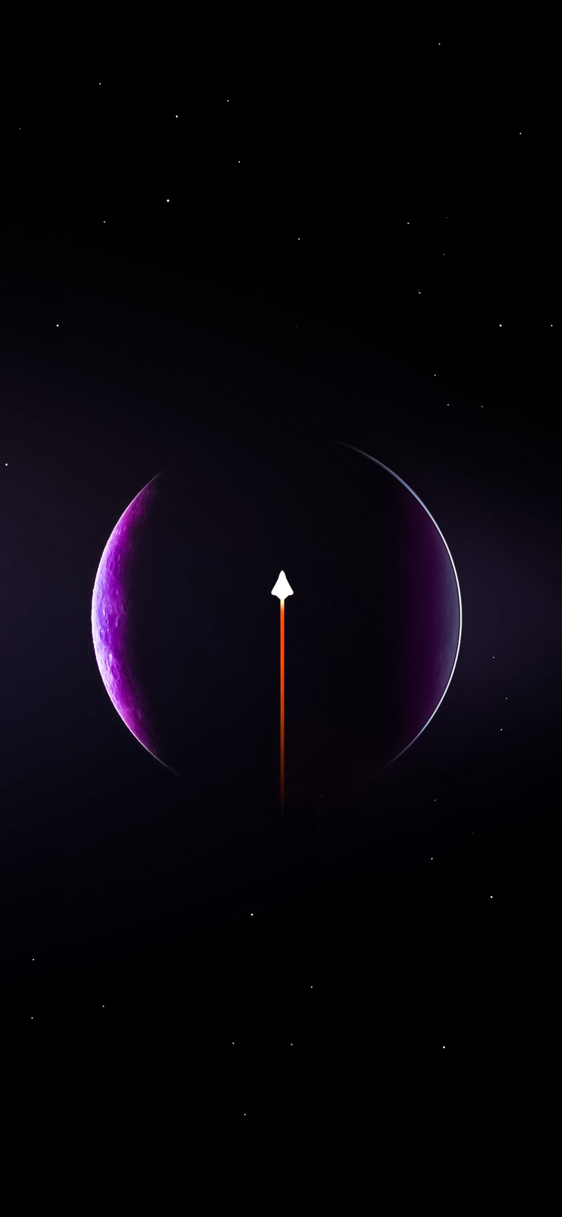 Обои атмосфера, Астрономия, луна, окружающая среда, природный ландшафт в разрешении 1125x2436