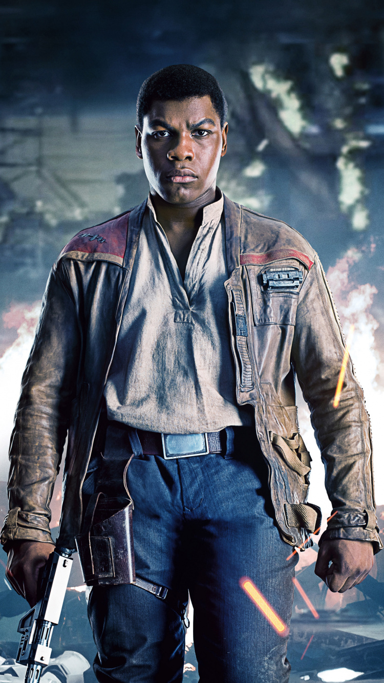 Обои финн, Джон Бойега, Звездные Войны Последний Джедай, звездные войны, темнота в разрешении 750x1334