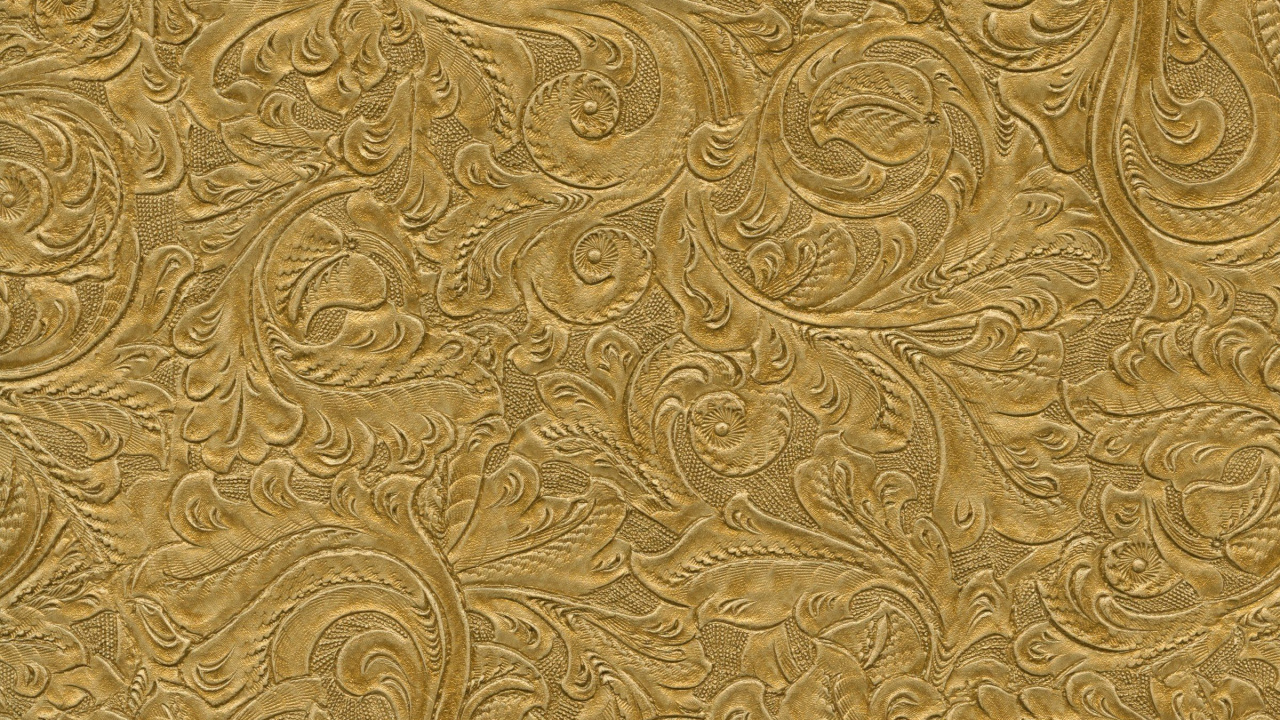 Обои узор, золото, дизайн в разрешении 1280x720