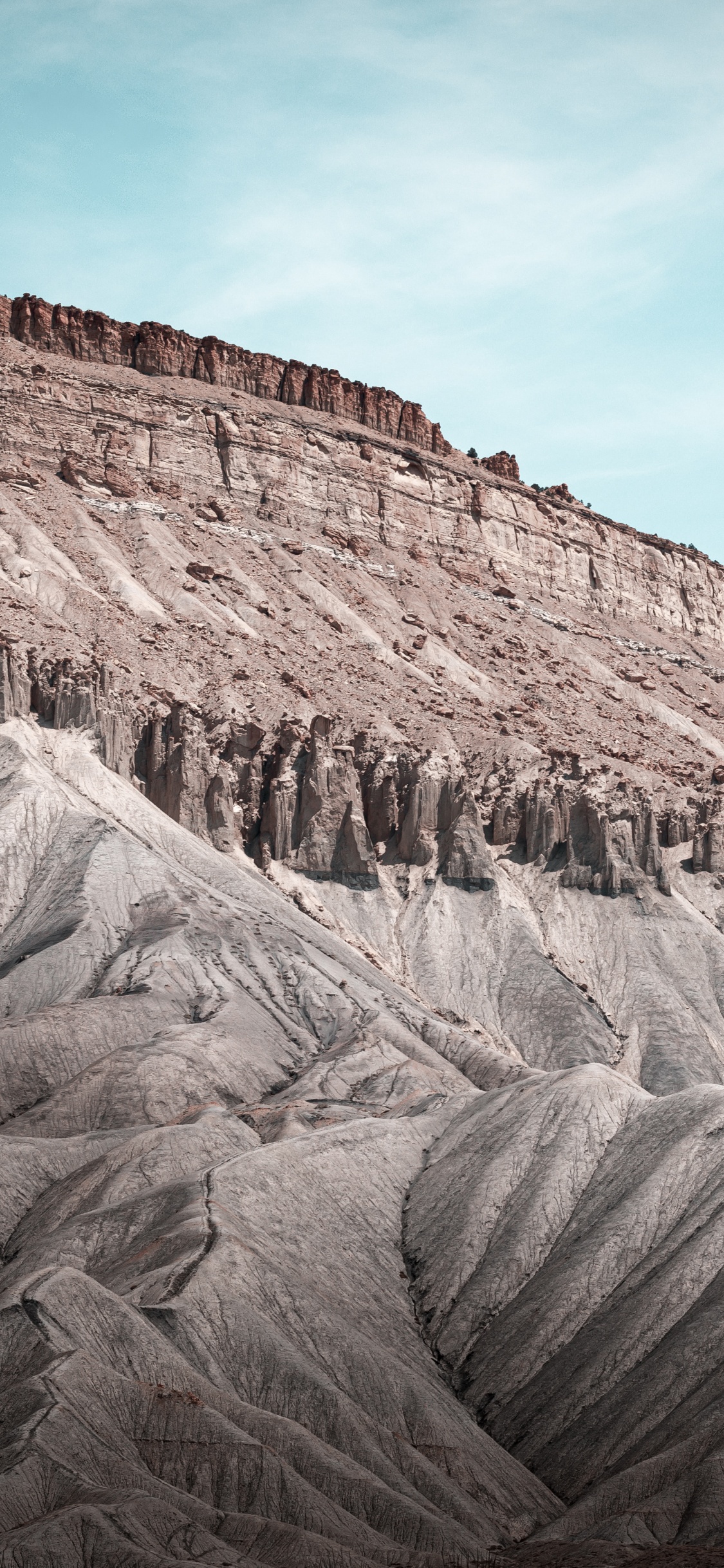 Обои округ Гарфилд, облако, гора, мир, коренная порода в разрешении 1125x2436