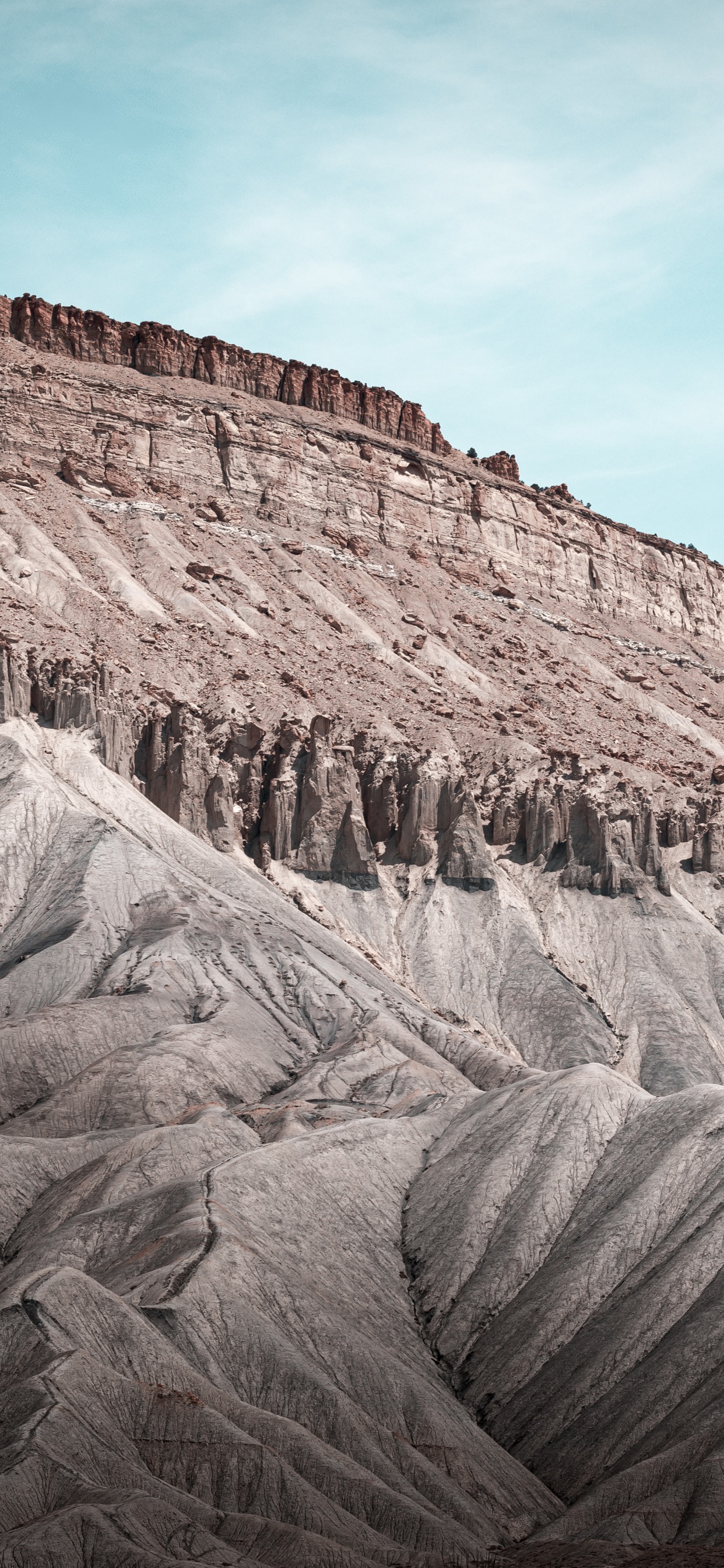 Обои округ Гарфилд, облако, гора, мир, коренная порода в разрешении 1242x2688