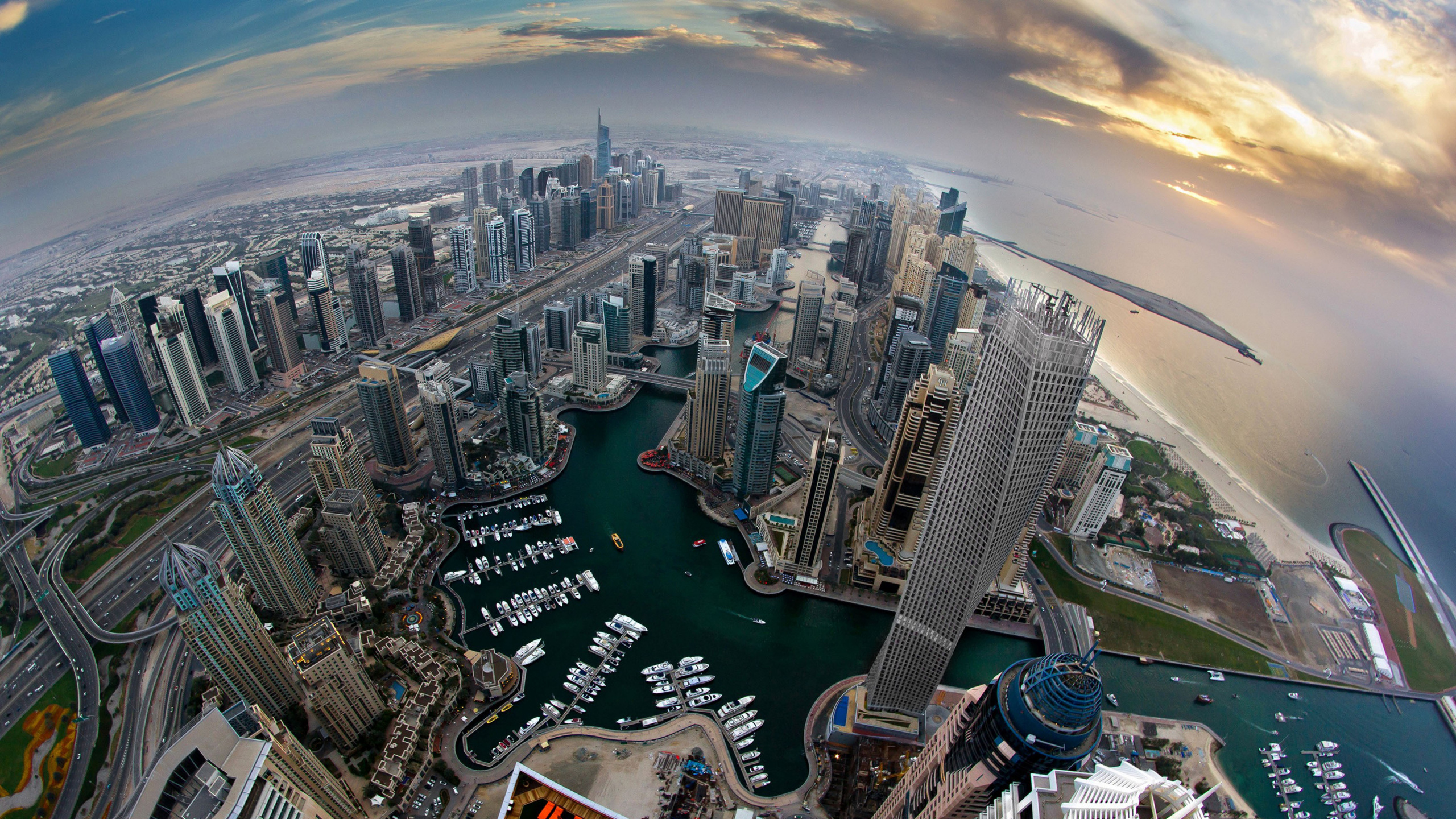 Обои городской пейзаж, город, городской район, ориентир, метрополия в разрешении 2560x1440