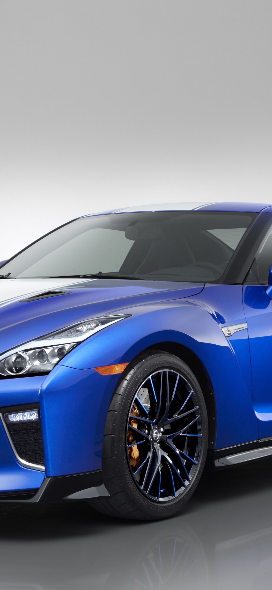 Обои Ниссан, авто, Ниссан ГТ-Р 50-летия, спорткар, суперкар в разрешении 1125x2436