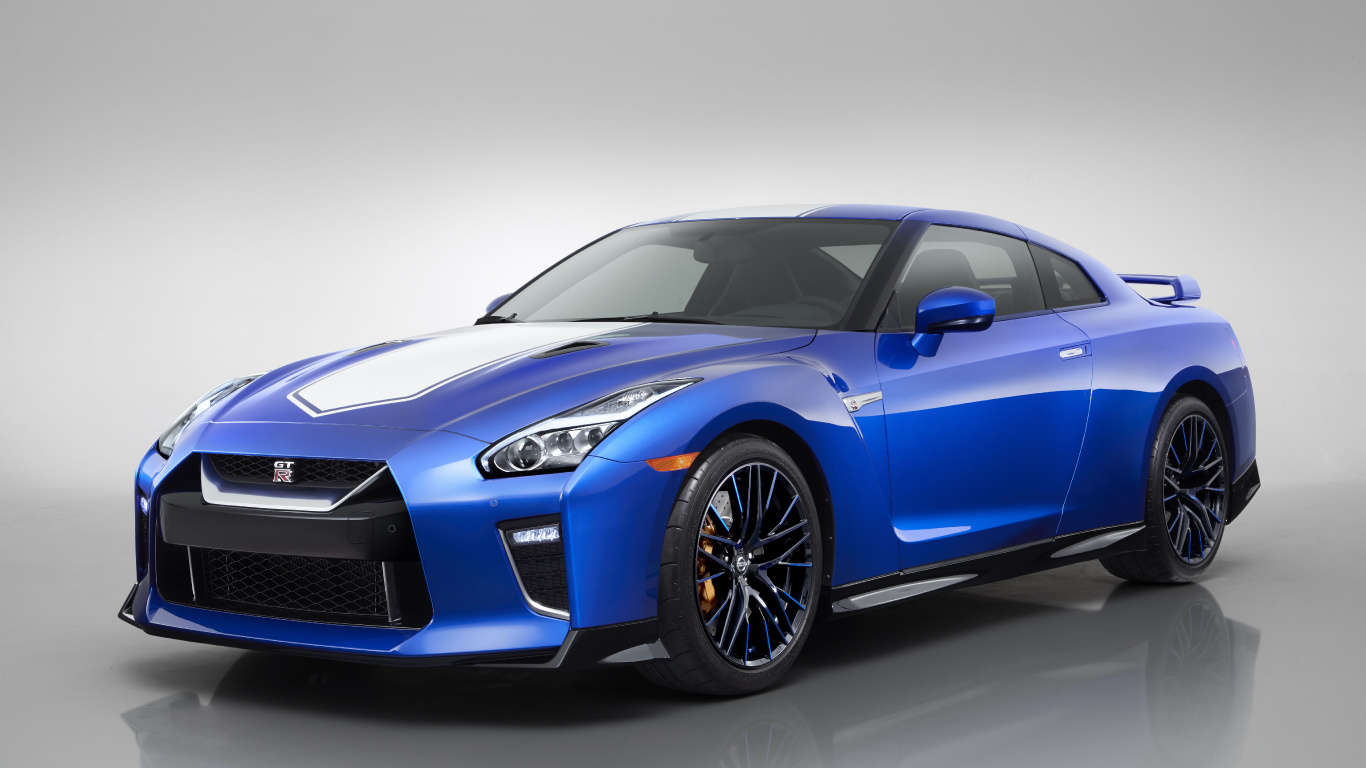 Обои Ниссан, авто, Ниссан ГТ-Р 50-летия, спорткар, суперкар в разрешении 1366x768