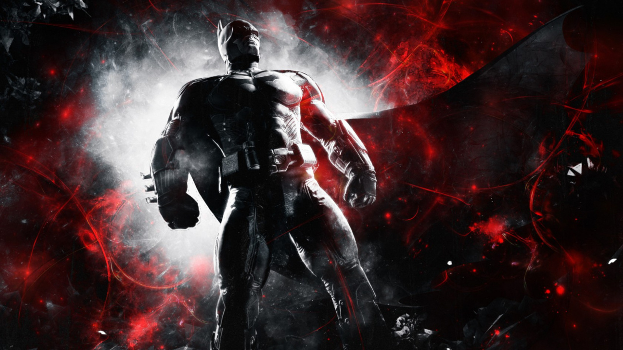 Обои Бэтмен летопись аркхема, Бэтмен рыцарь аркхема, Бэтмен, Джокер, комиксы dc в разрешении 1280x720