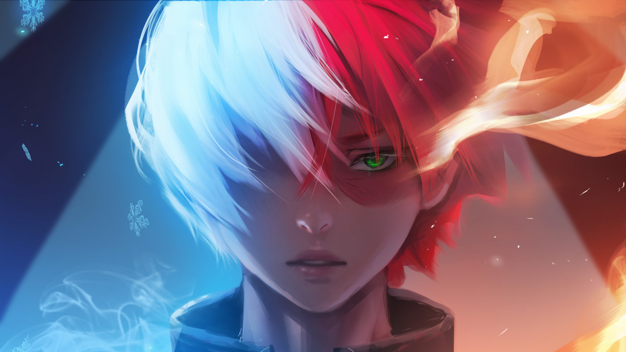 Обои Izuku Midoriya, Мой Герой Академии, аниме, мультфильм, прохлада в разрешении 1280x720