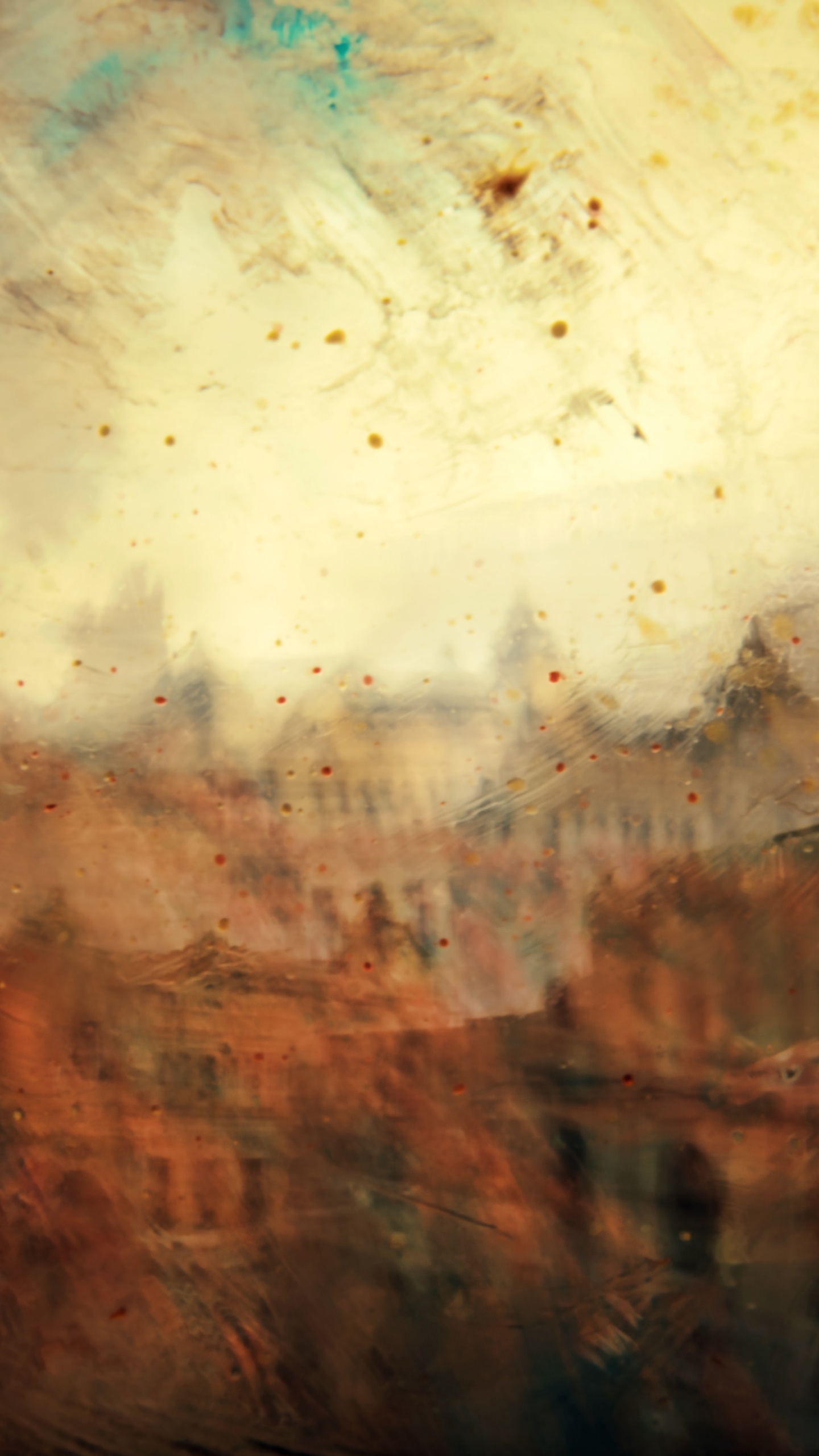 Обои воображение, солнечный свет, акварельная живопись, визуальное искусство, небо в разрешении 1440x2560