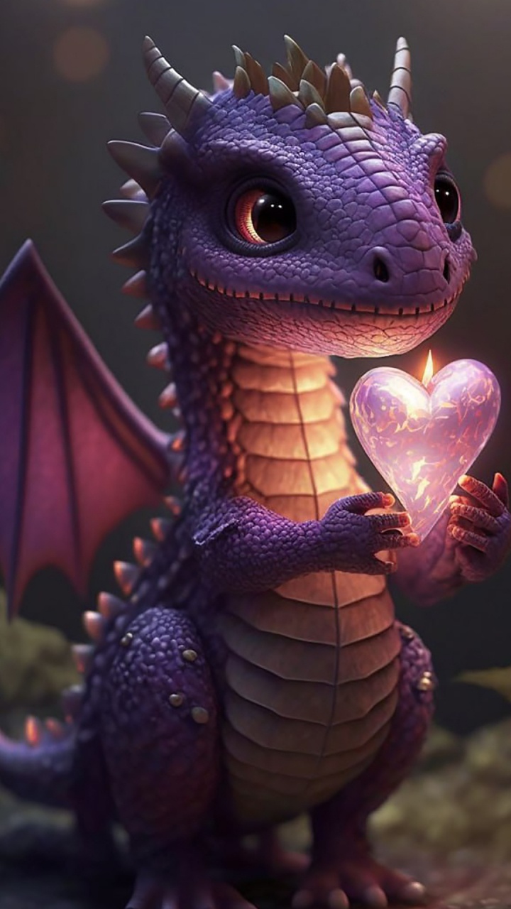 Обои дракон, игрушка, пресмыкающееся, наземное растение, масштабных рептилий в разрешении 720x1280