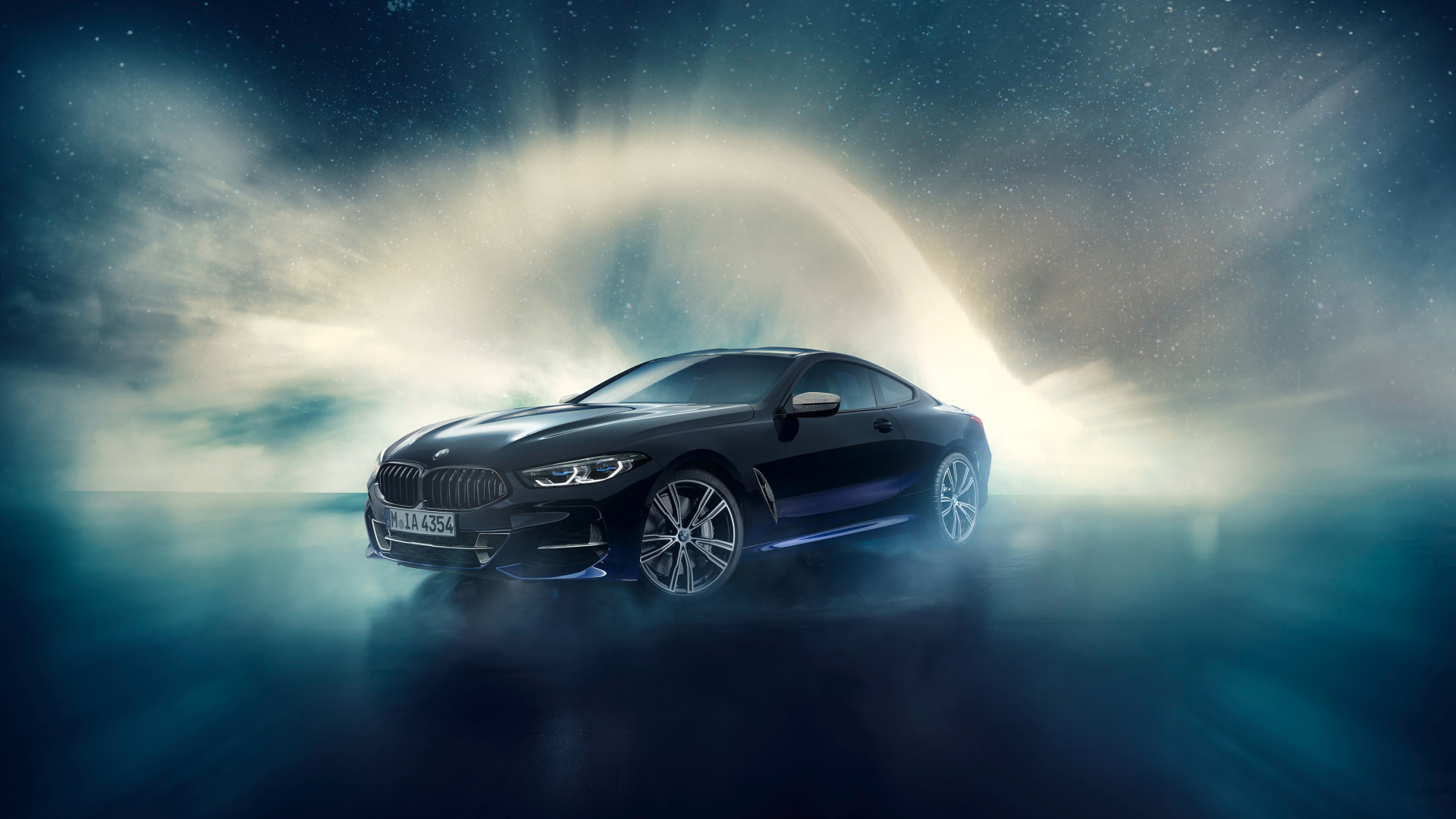 Обои BMW ночное небо m850i, bmw, авто, m850i, спорткар в разрешении 1920x1080