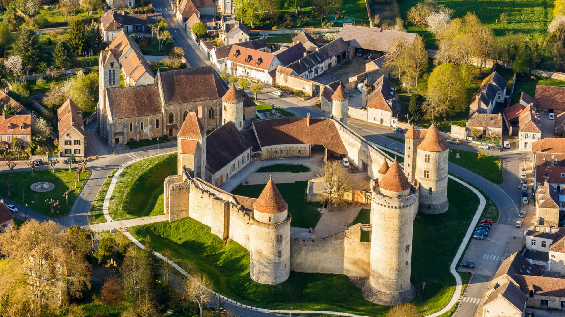 Обои замок Нойшванштайн, Франция, замок, ориентир, имущество в разрешении 1920x1080