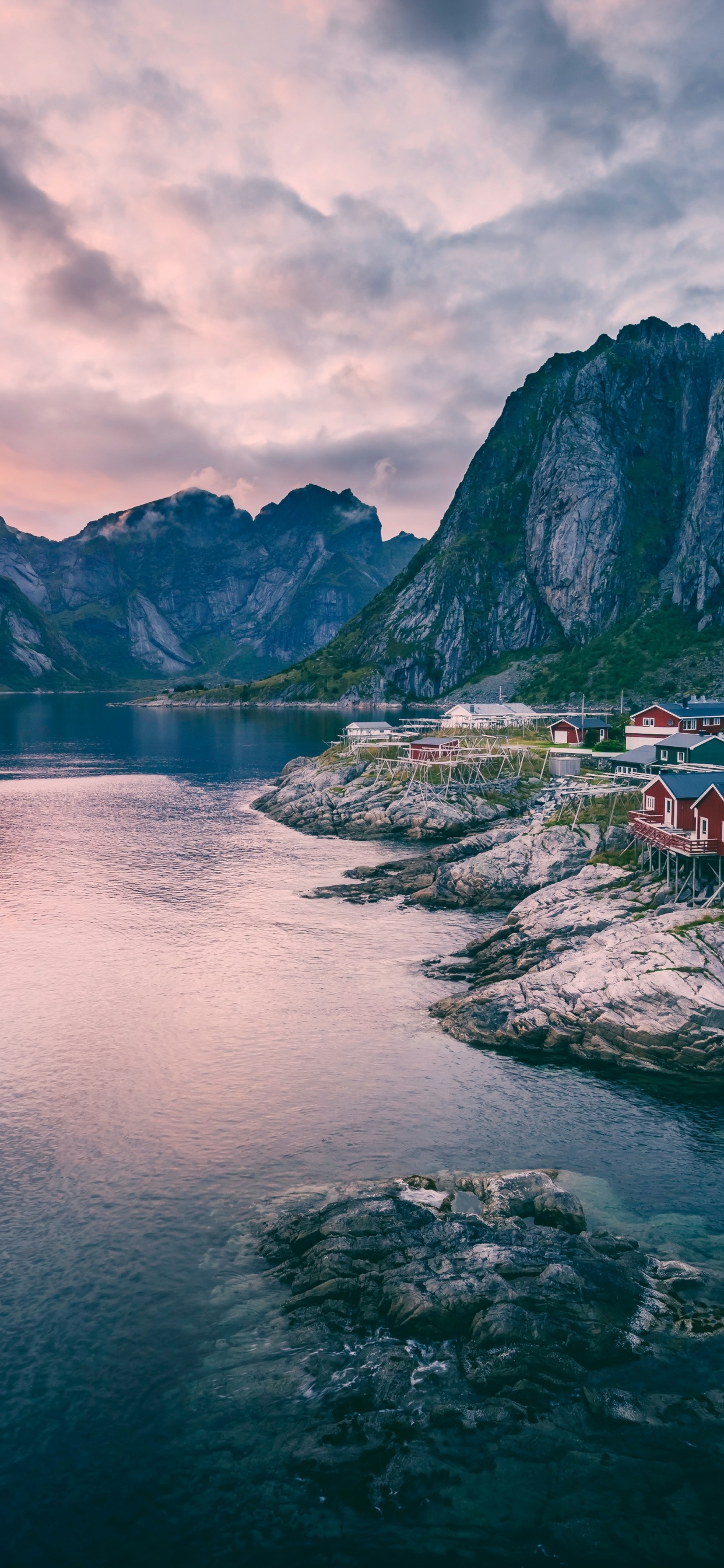 Обои Лофотен, путешествие, природа, гора, горный рельеф в разрешении 1242x2688