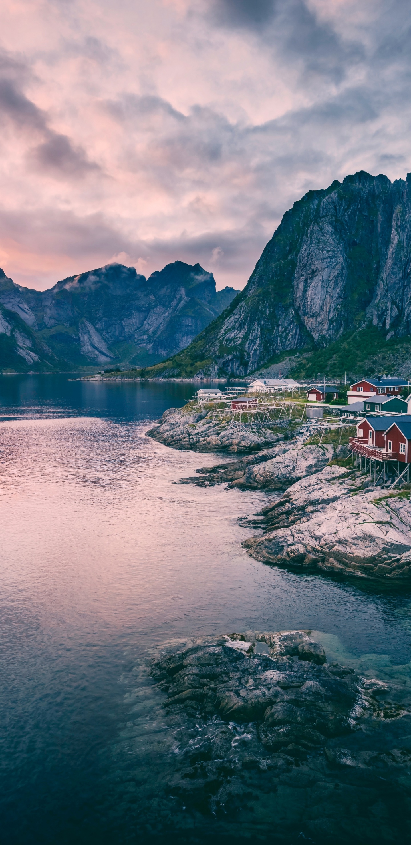 Обои Лофотен, путешествие, природа, гора, горный рельеф в разрешении 1440x2960