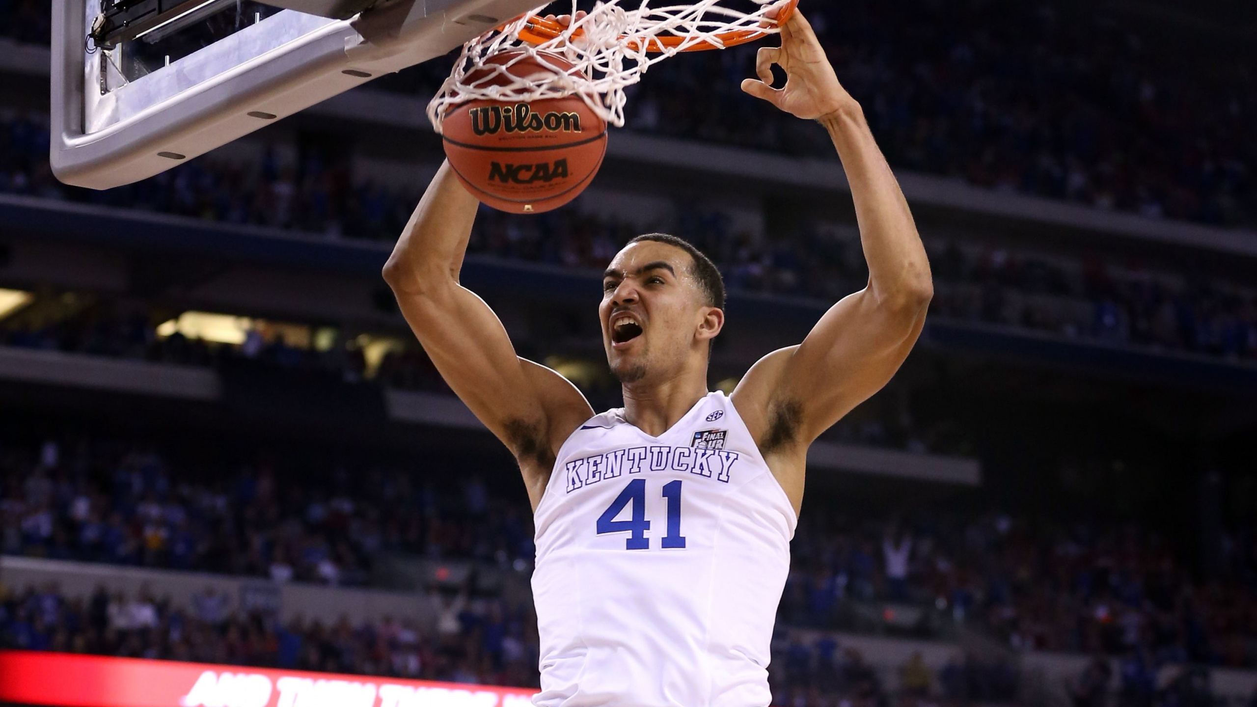 Обои Трэй Лайлз, Юта джаз, NBA, Баскетбол, занятие спортом в разрешении 2560x1440