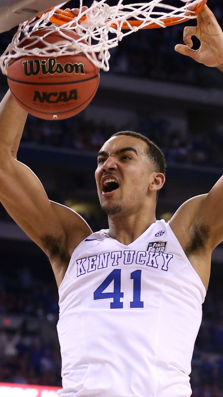 Обои Трэй Лайлз, Юта джаз, NBA, Баскетбол, занятие спортом в разрешении 750x1334