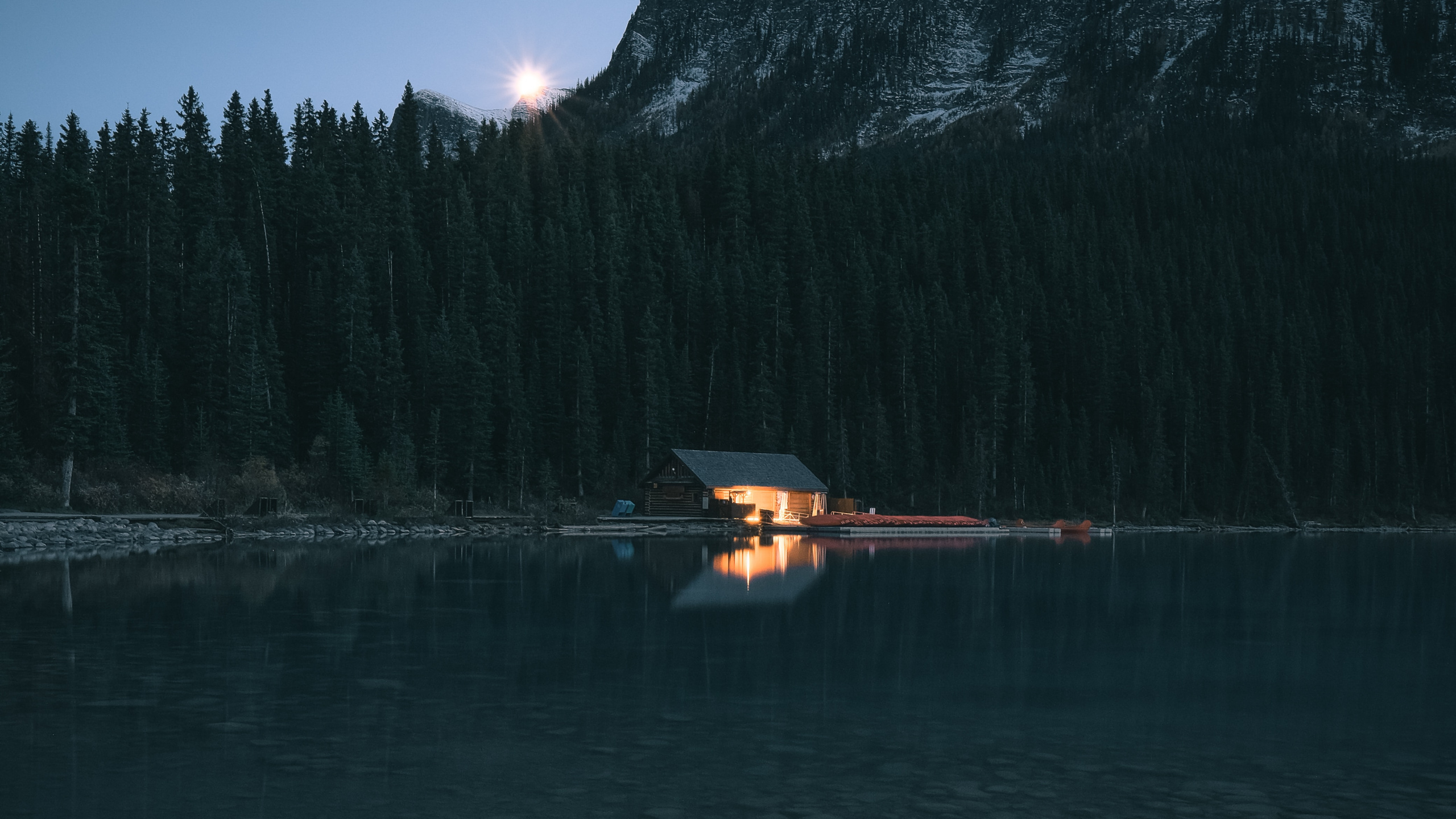 Обои вода, озеро, отражение, звук, дикая местность в разрешении 2560x1440