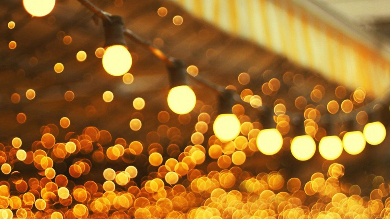 Обои желтый, свет, освещение, солнечный свет, осень в разрешении 1366x768