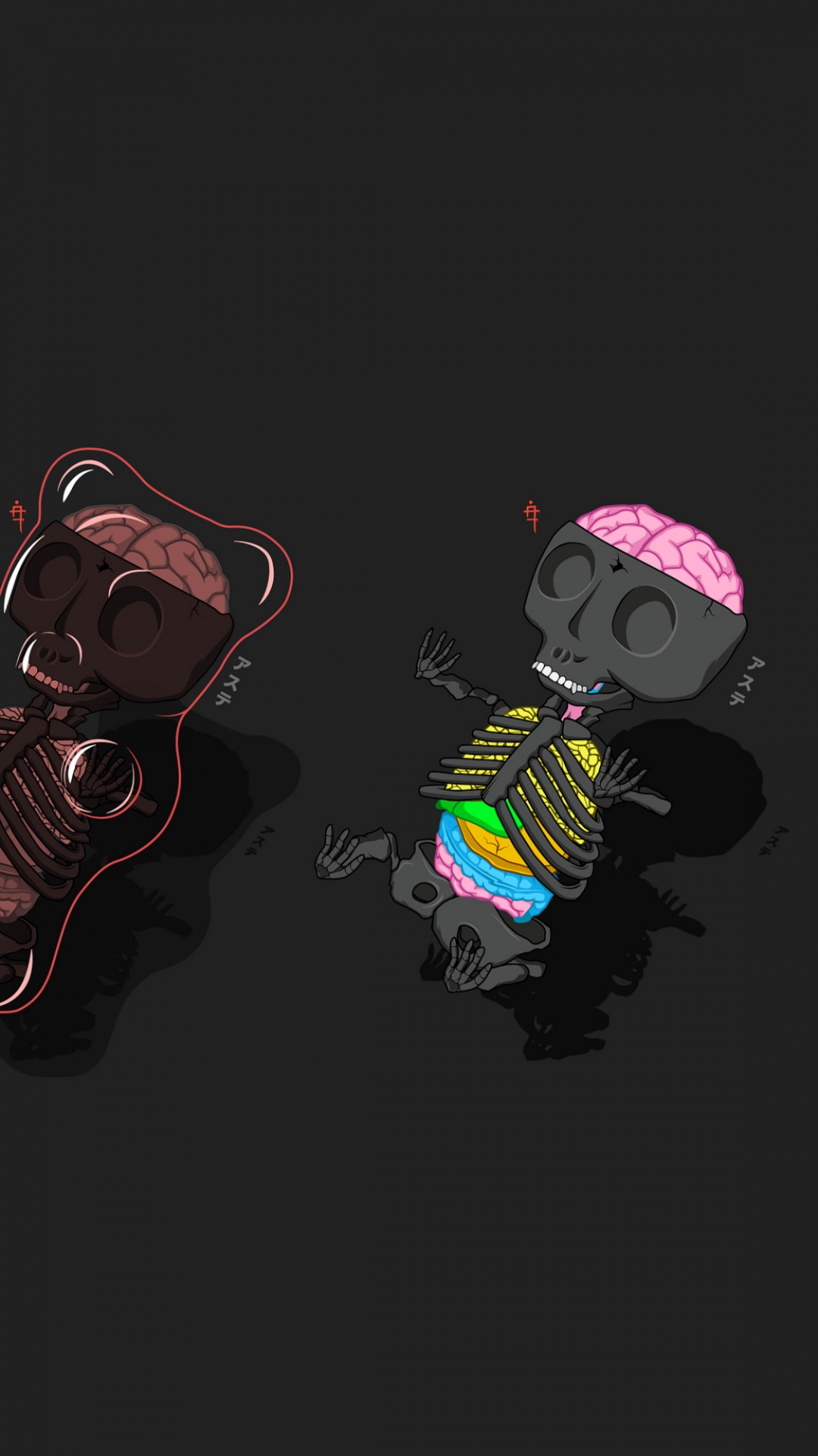 Обои арт, футболка, живопись, лого, рисование в разрешении 1080x1920