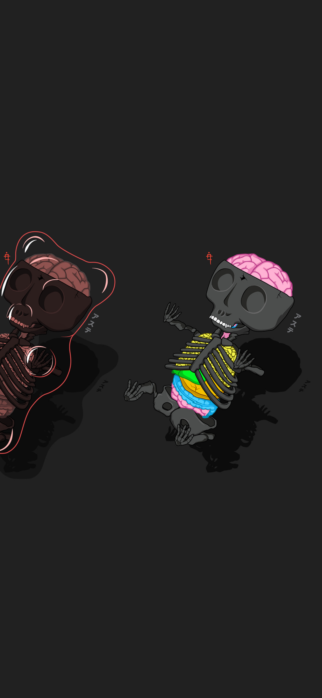 Обои арт, футболка, живопись, лого, рисование в разрешении 1125x2436