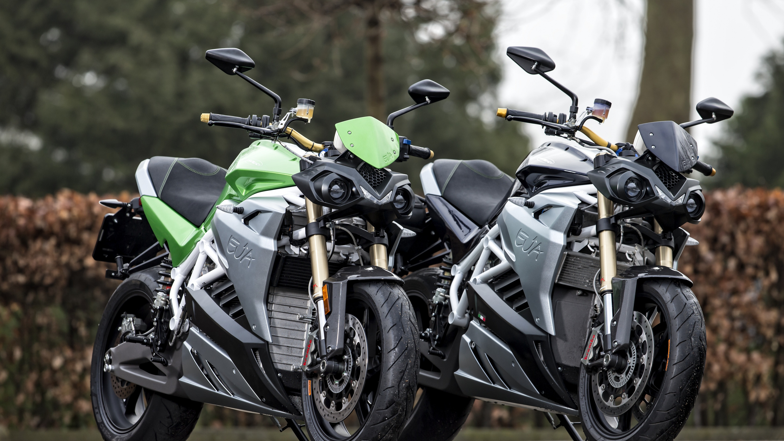 Обои Energica Эго, Мотор Компании Energica, мотоцикл, Электрические мотоциклы и скутеры, электрический велосипед в разрешении 2560x1440