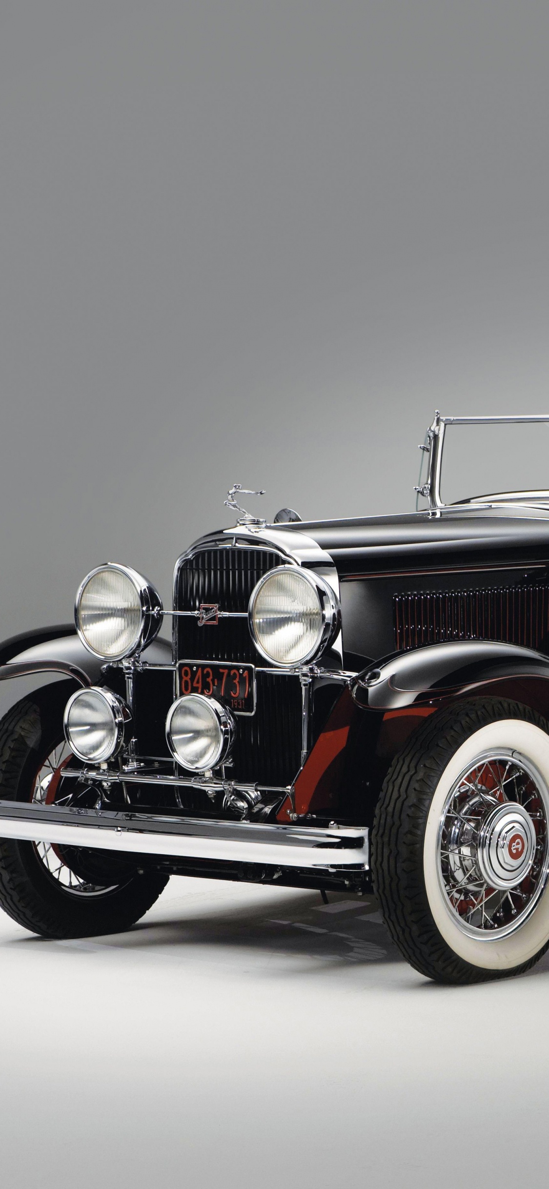 Обои старинная машина, авто, Бьюик, классический автомобиль, старинный автомобиль в разрешении 1125x2436