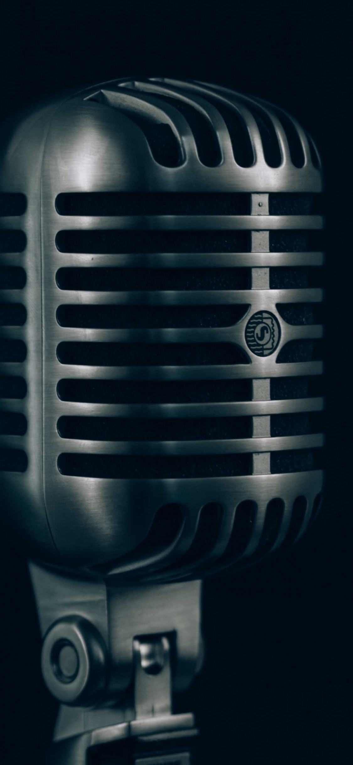 Обои микрофон, звуковое оборудование, технологии, электронное устройство, Аудио аксессуар в разрешении 1125x2436