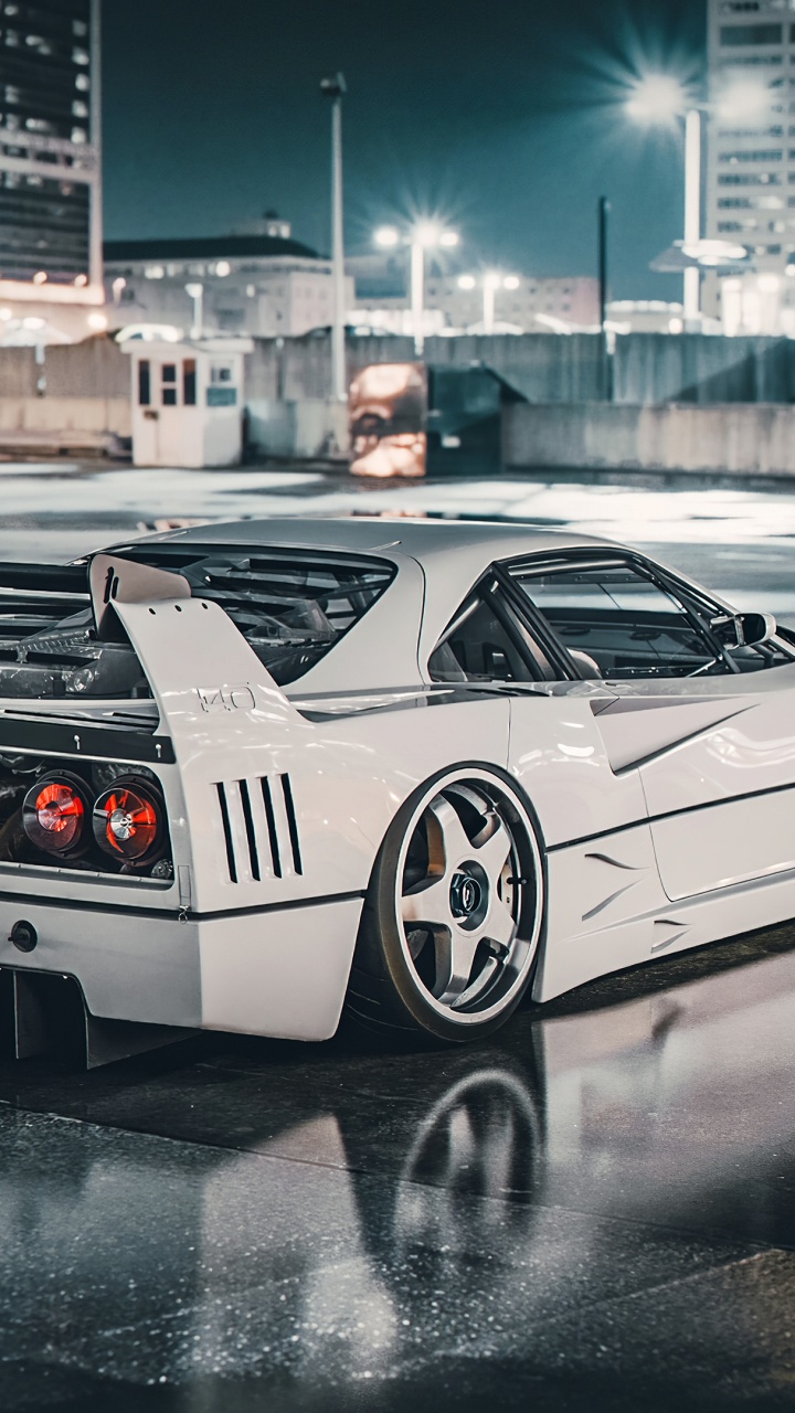 Обои Феррари ф40, авто, Ferrari, суперкар, спорткар в разрешении 720x1280