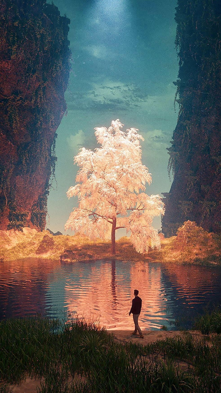 Обои Вильсальпсее, спелый, радость в дикой природе, soundcloud, спотифай в разрешении 750x1334