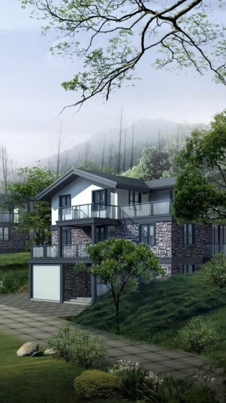 Обои родина, Хаус, свойство, жилой район, имущество в разрешении 750x1334