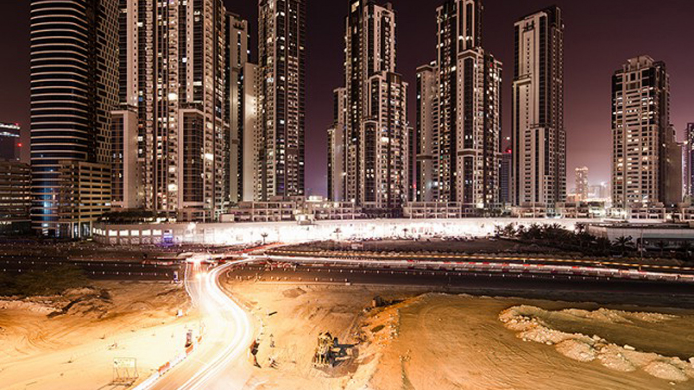 Обои городской пейзаж, небоскреб, город, метрополия, городской район в разрешении 1366x768