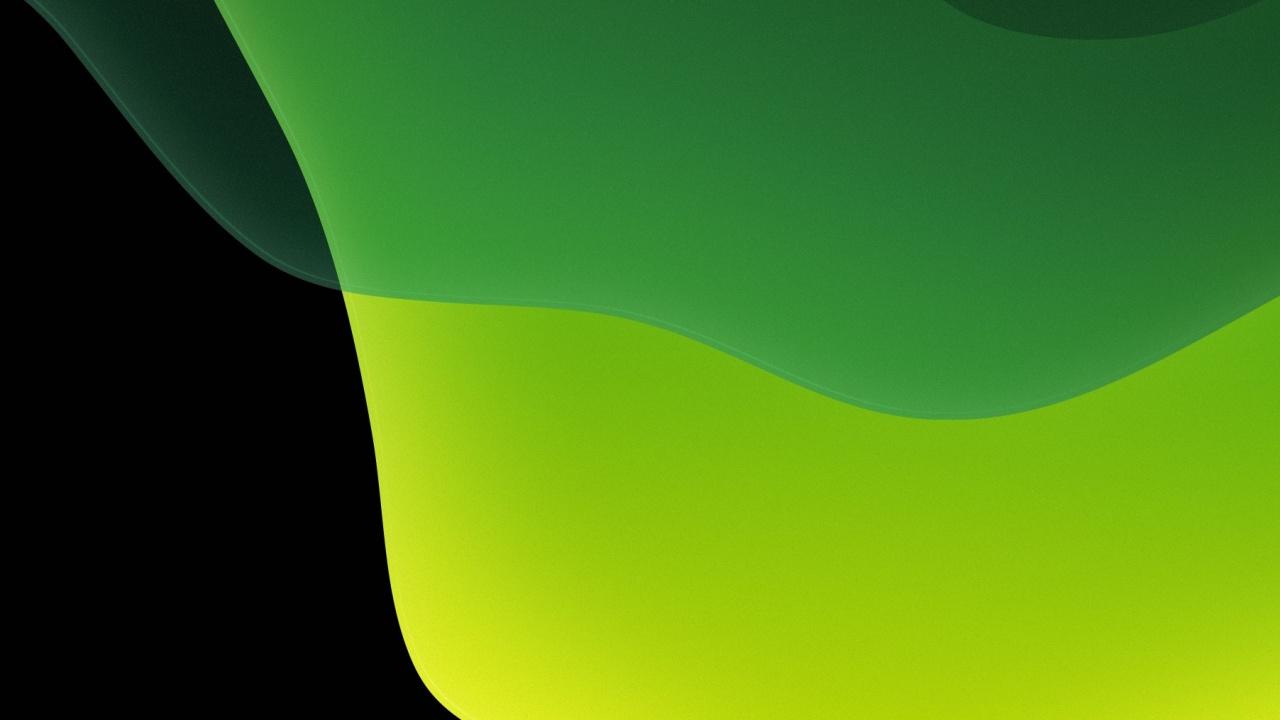 Обои iOS 13, ios, яблоко, красочность, полутона и оттенки в разрешении 1280x720