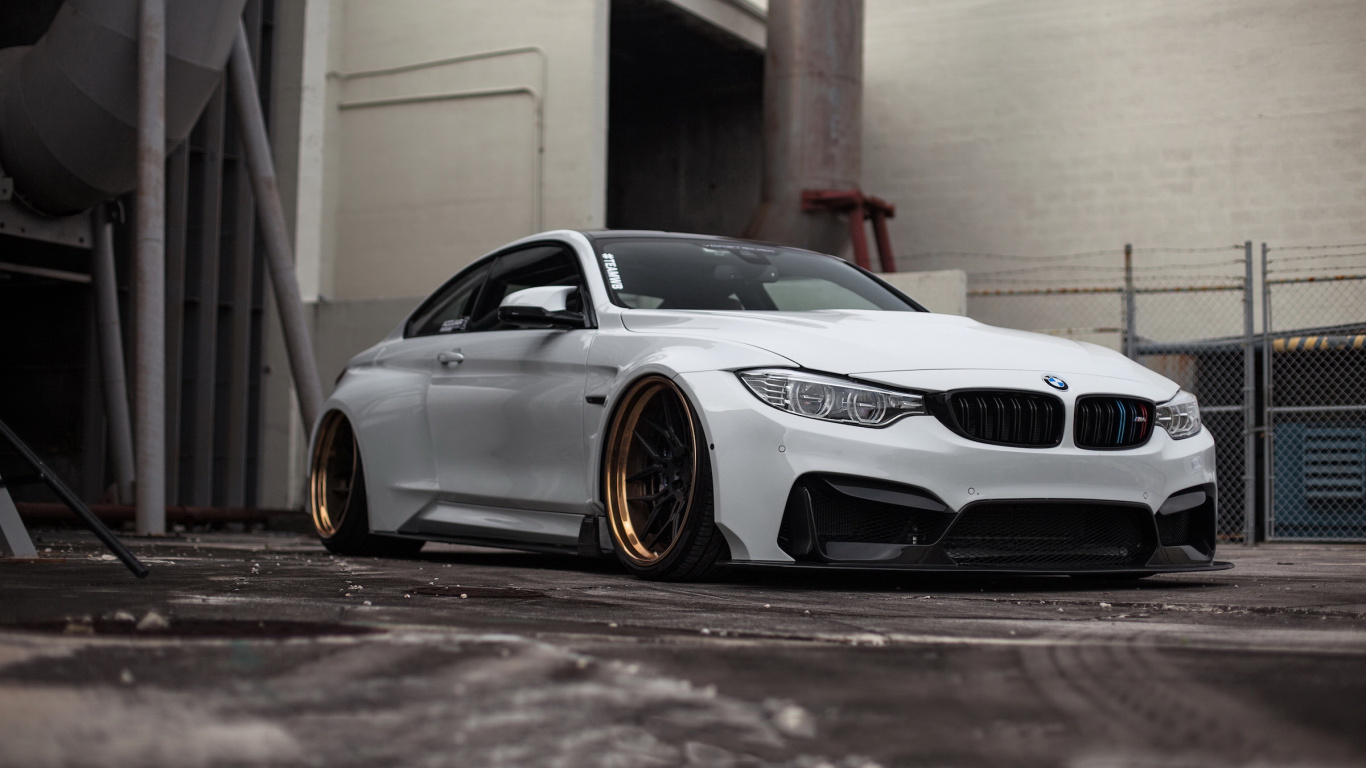 Обои bmw m3, авто, bmw, колесо, обод в разрешении 1366x768