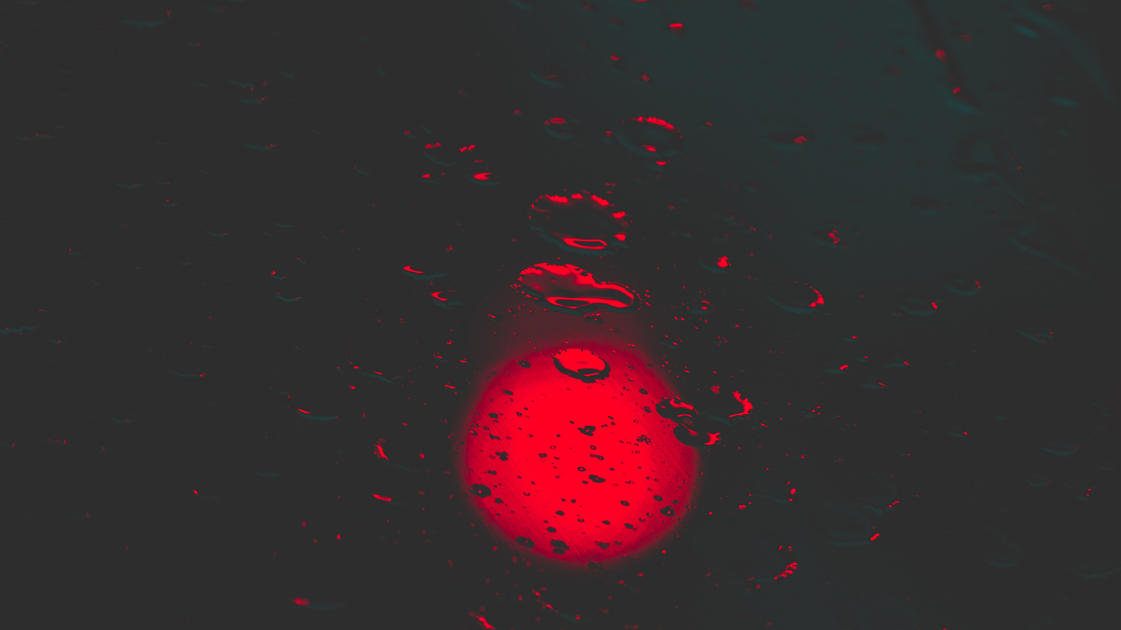 Обои боке, красный цвет, космос, астрономический объект, темнота в разрешении 3840x2160