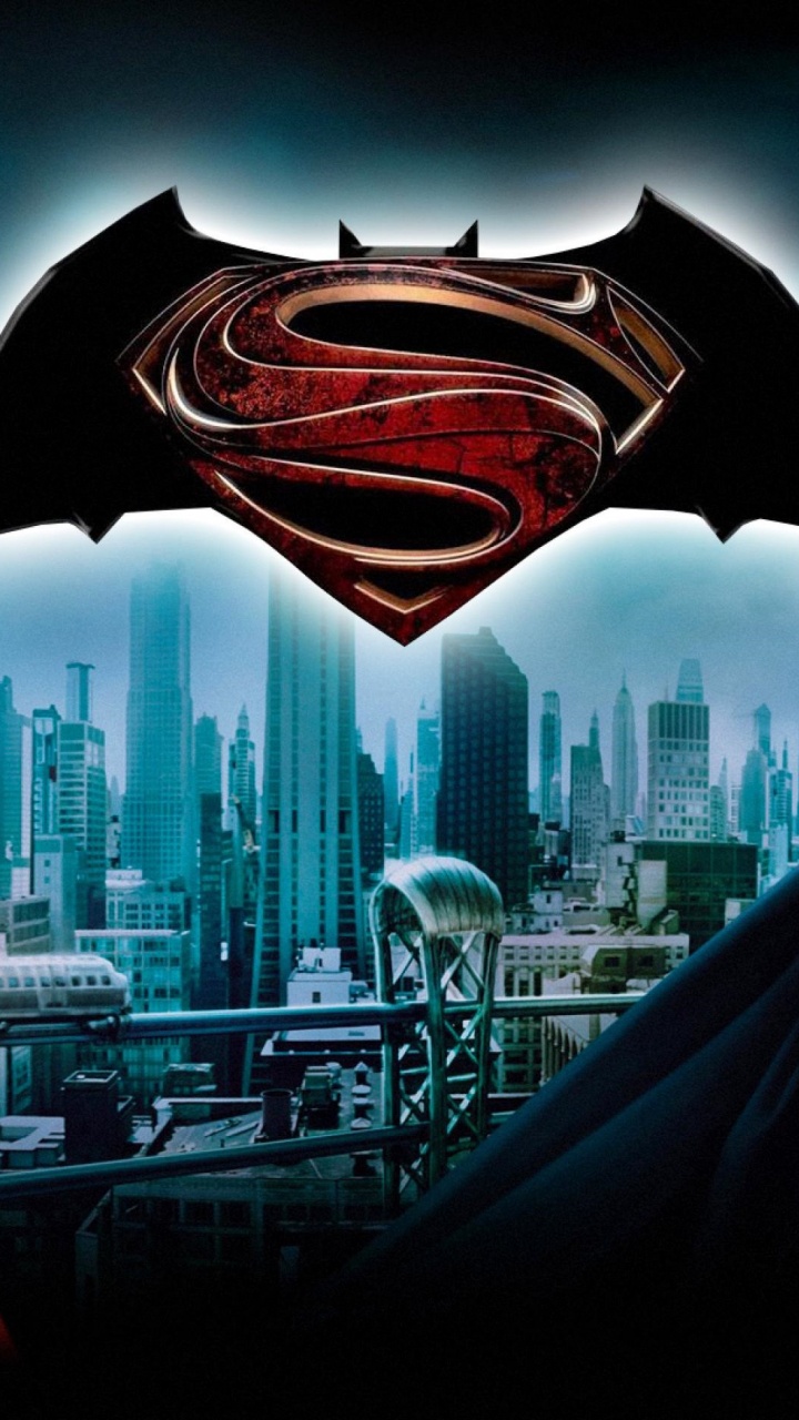 Обои Бэтмен против Супермена на заре справедливости, Бэтмен, Супермен, супергерой, комиксы dc в разрешении 720x1280