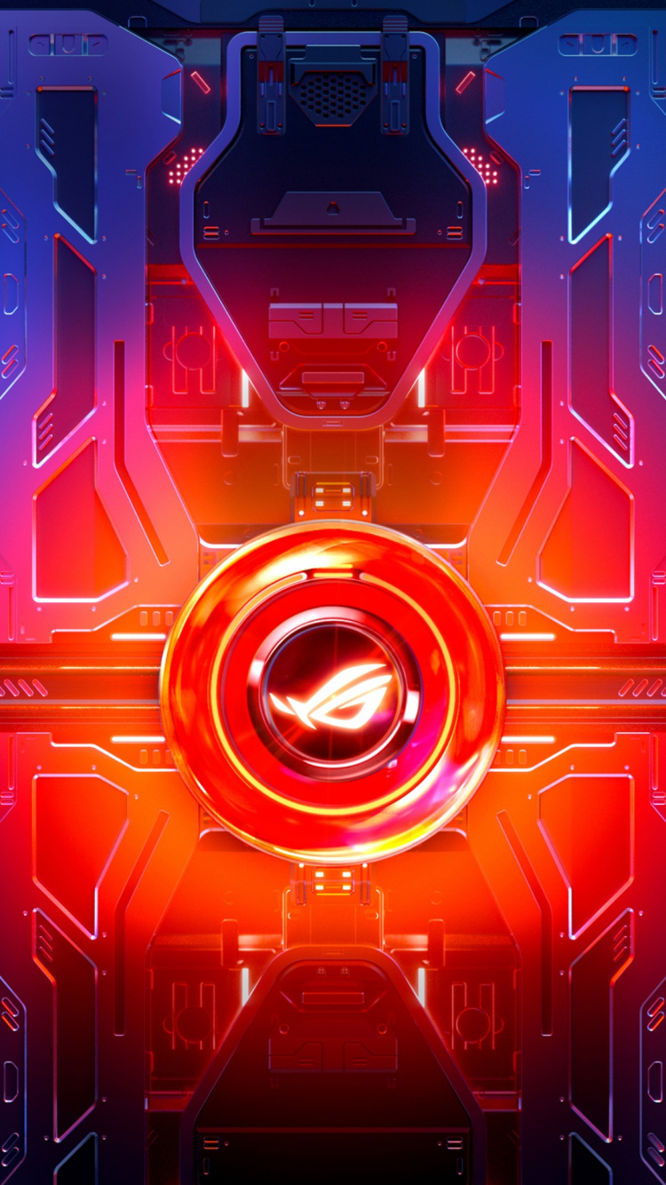 Обои Телефон Рог, рог телефон 3, fhd, asus, автомобильное освещение в разрешении 750x1334