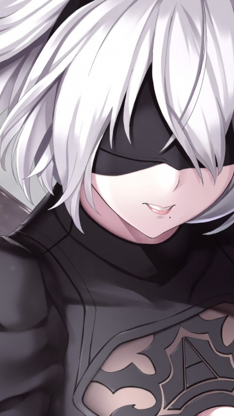 Обои черный, рот, видео прохождение игры, искусство, прохлада в разрешении 750x1334