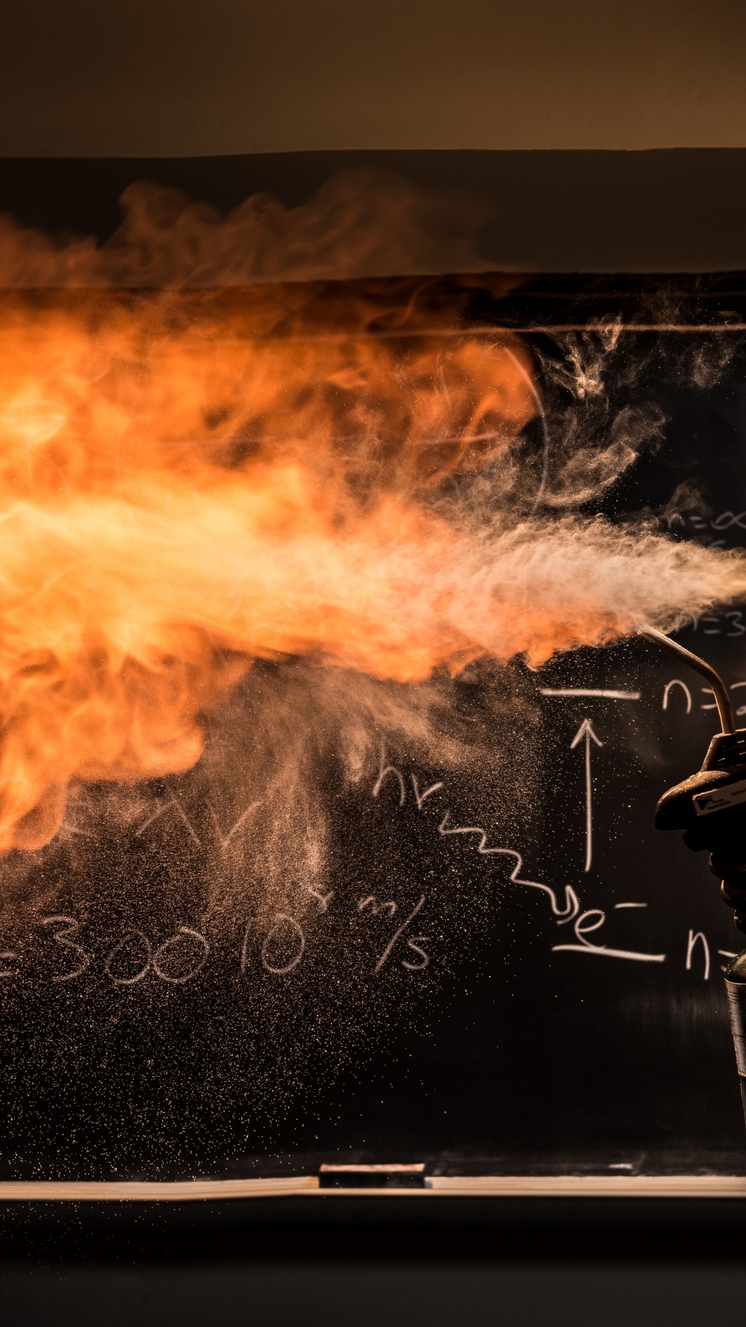 Обои пламя, телевидение, перформанс, Игра престолов, Представление в разрешении 1080x1920