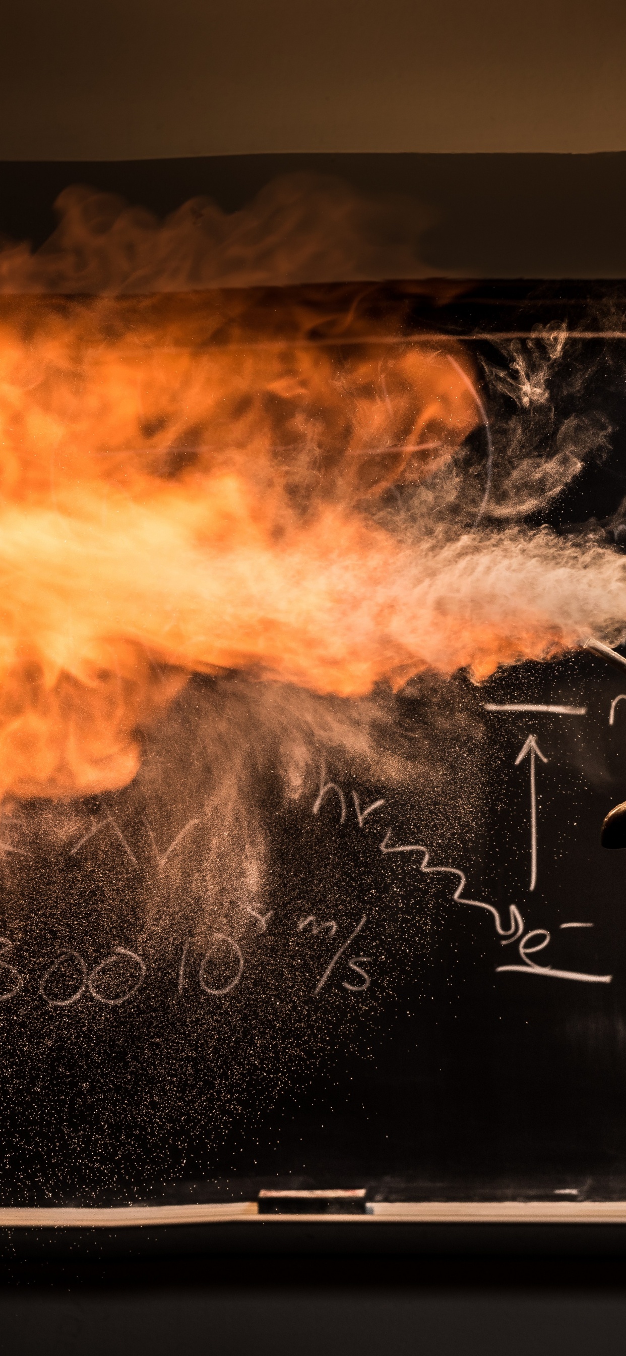 Обои пламя, телевидение, перформанс, Игра престолов, Представление в разрешении 1242x2688