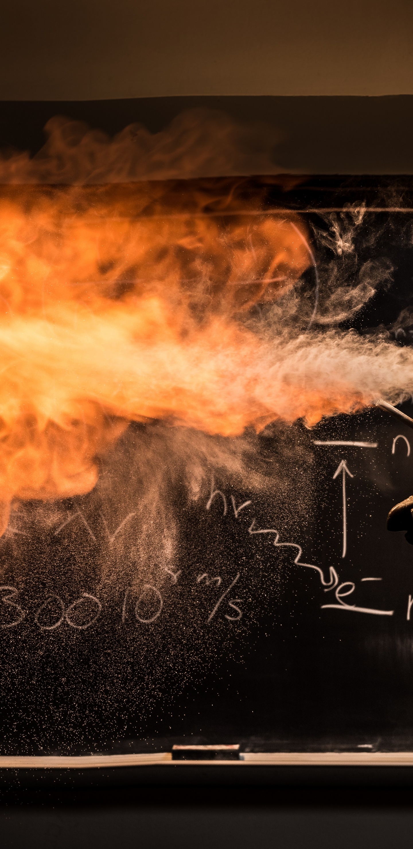 Обои пламя, телевидение, перформанс, Игра престолов, Представление в разрешении 1440x2960