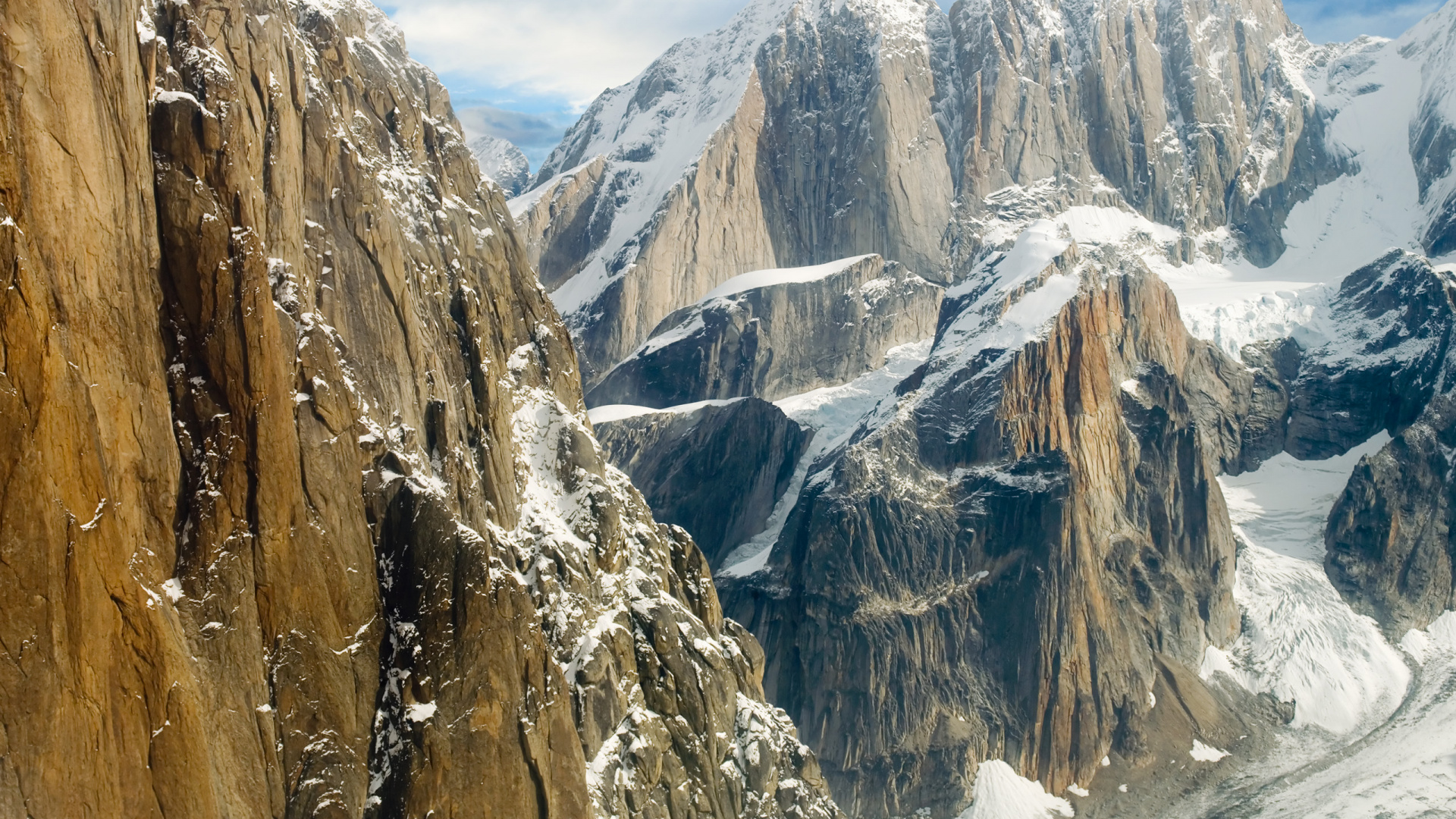 Обои iMac, Операционная система, яблоко, macbook, гора в разрешении 1920x1080