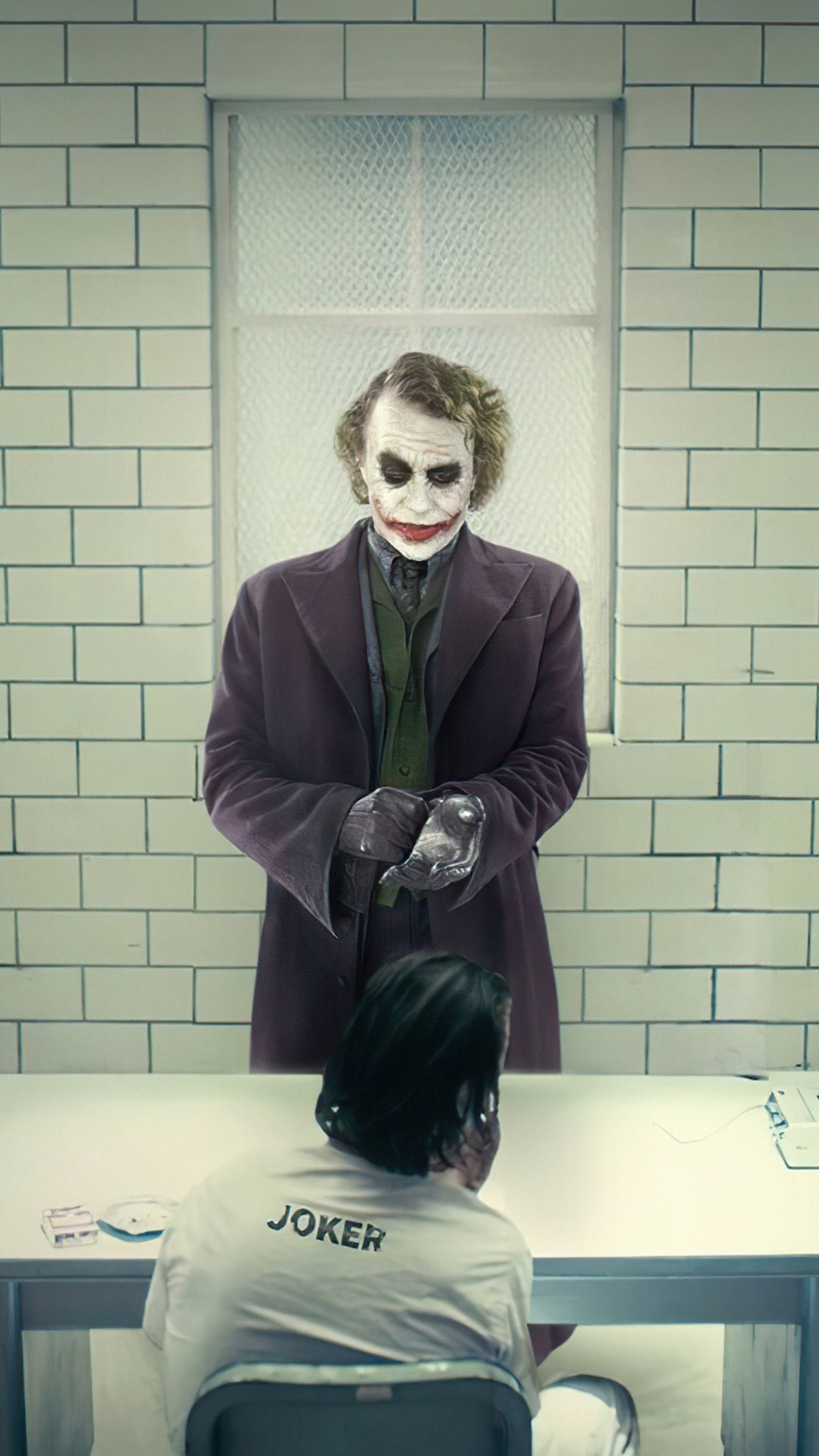 Обои джентльмен, Джокер, Бэтмен, Тодд Филлипс, Харли Квинн в разрешении 1080x1920