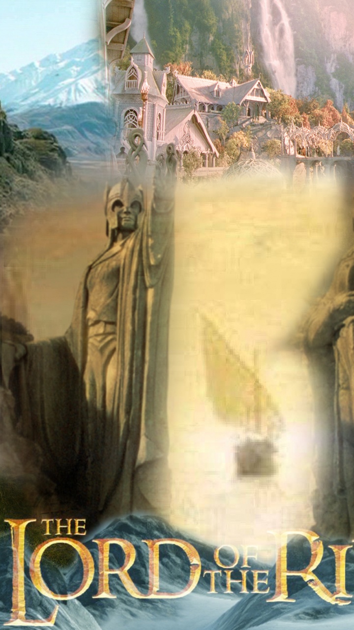 Обои lord of the rings, арвен, Голлум, Властелин Колец, природа в разрешении 720x1280