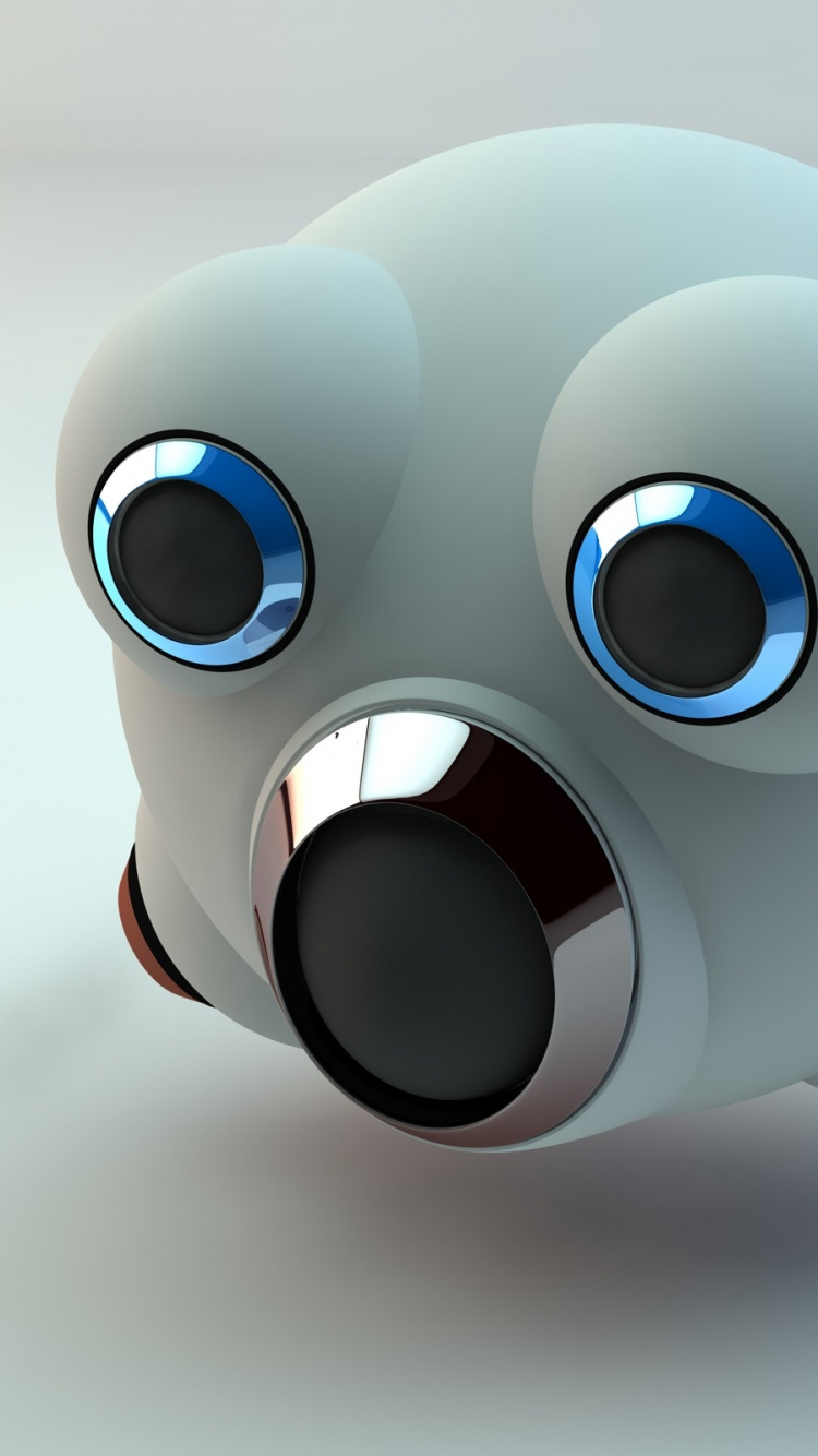 Обои мобильное устройство, робот, мобильные устройства, технологии в разрешении 750x1334