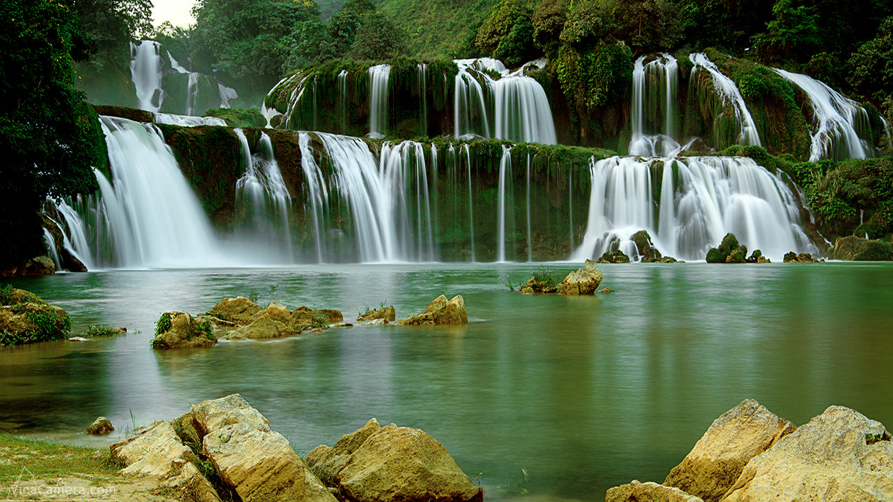 Обои водопад, гидроресурсы, водоем, природа, вода в разрешении 1280x720