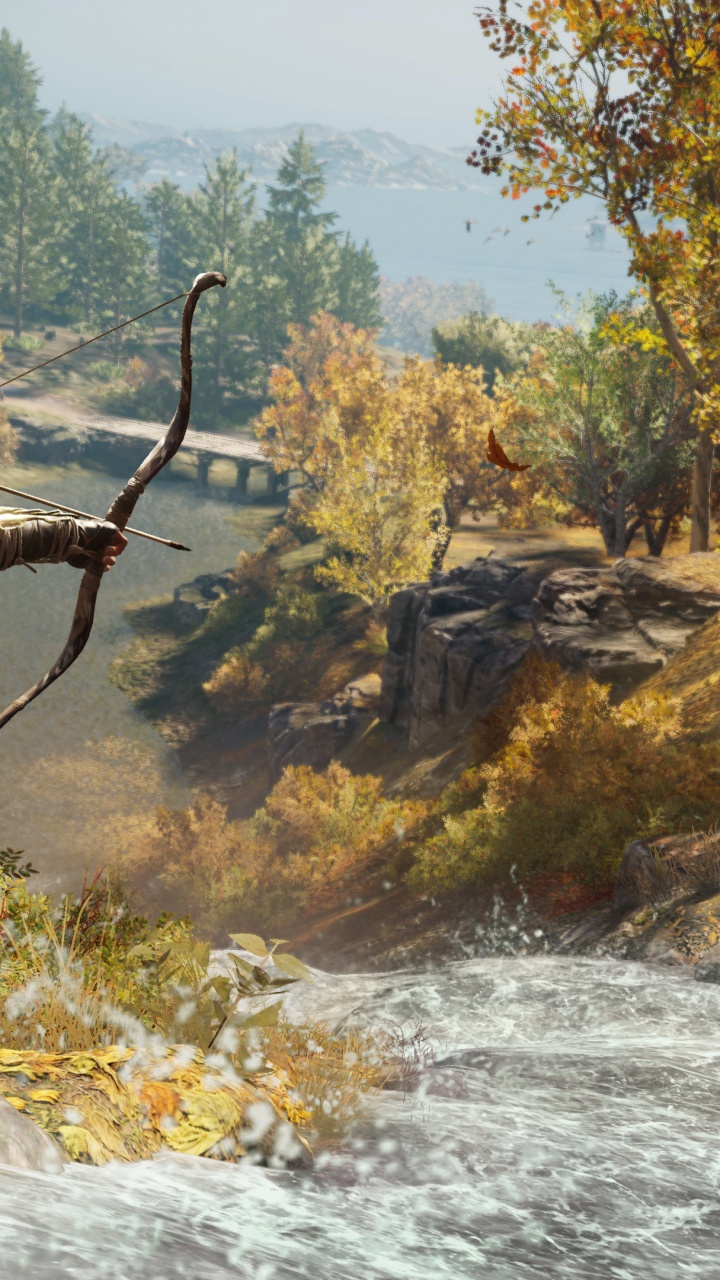 Обои водоток, ubisoft, игры, приключенческая игра, стелс игры в разрешении 720x1280