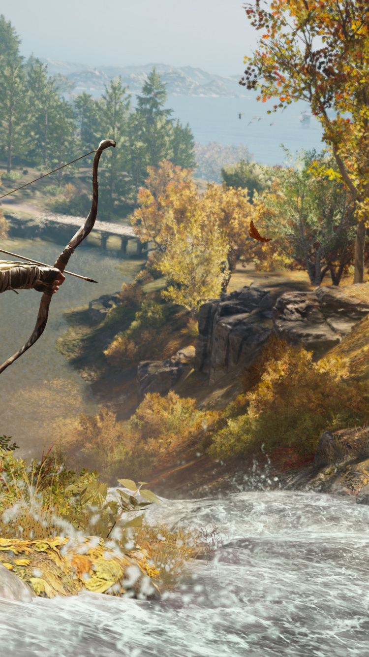 Обои водоток, ubisoft, игры, приключенческая игра, стелс игры в разрешении 750x1334