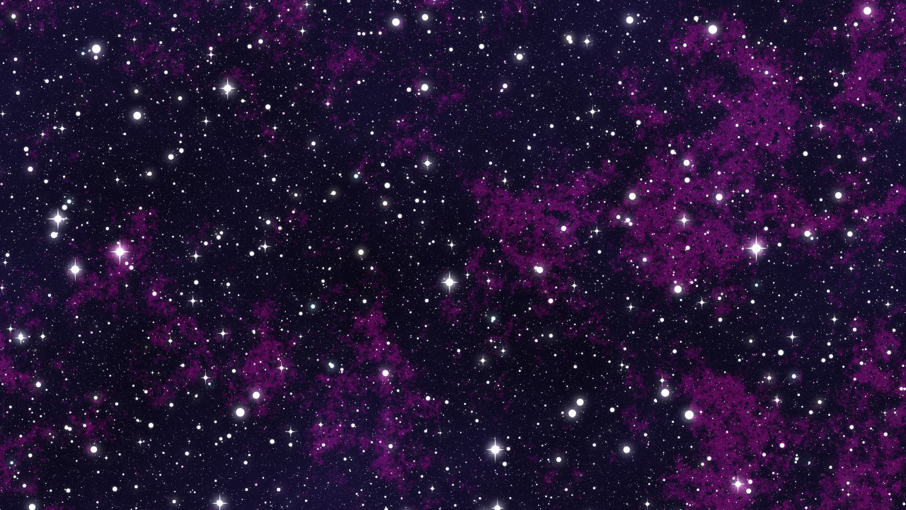 Обои звезда, Галактика, пурпур, Фиолетовый, астрономический объект в разрешении 1280x720